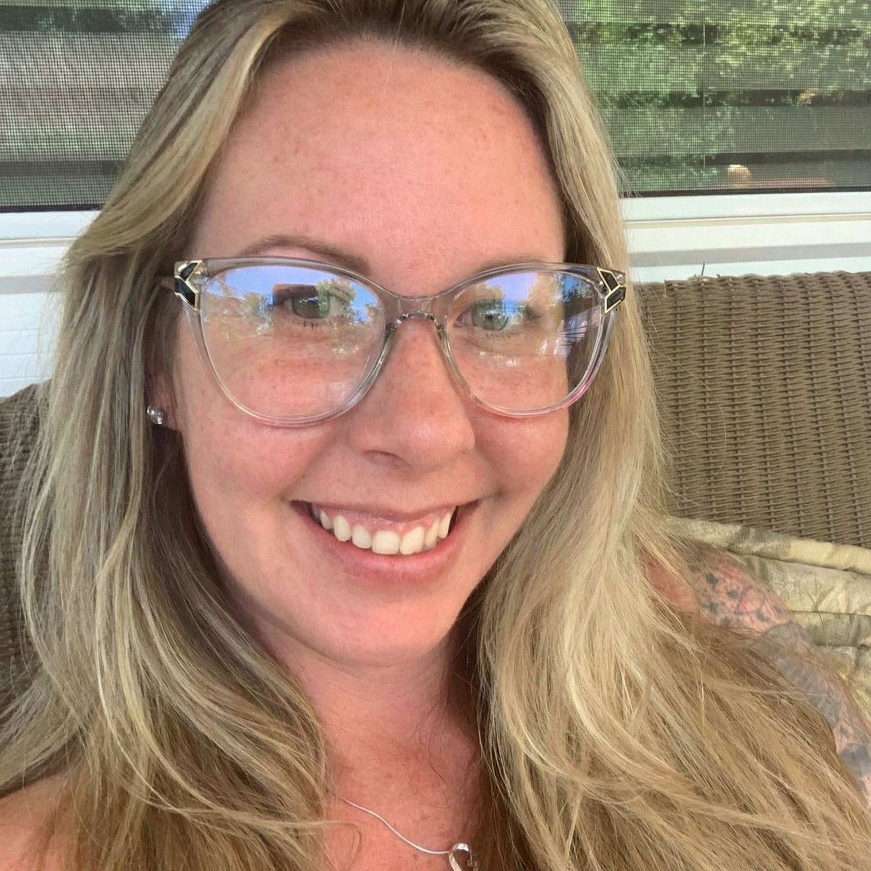 Cat-Eye Glasses #wr-87057