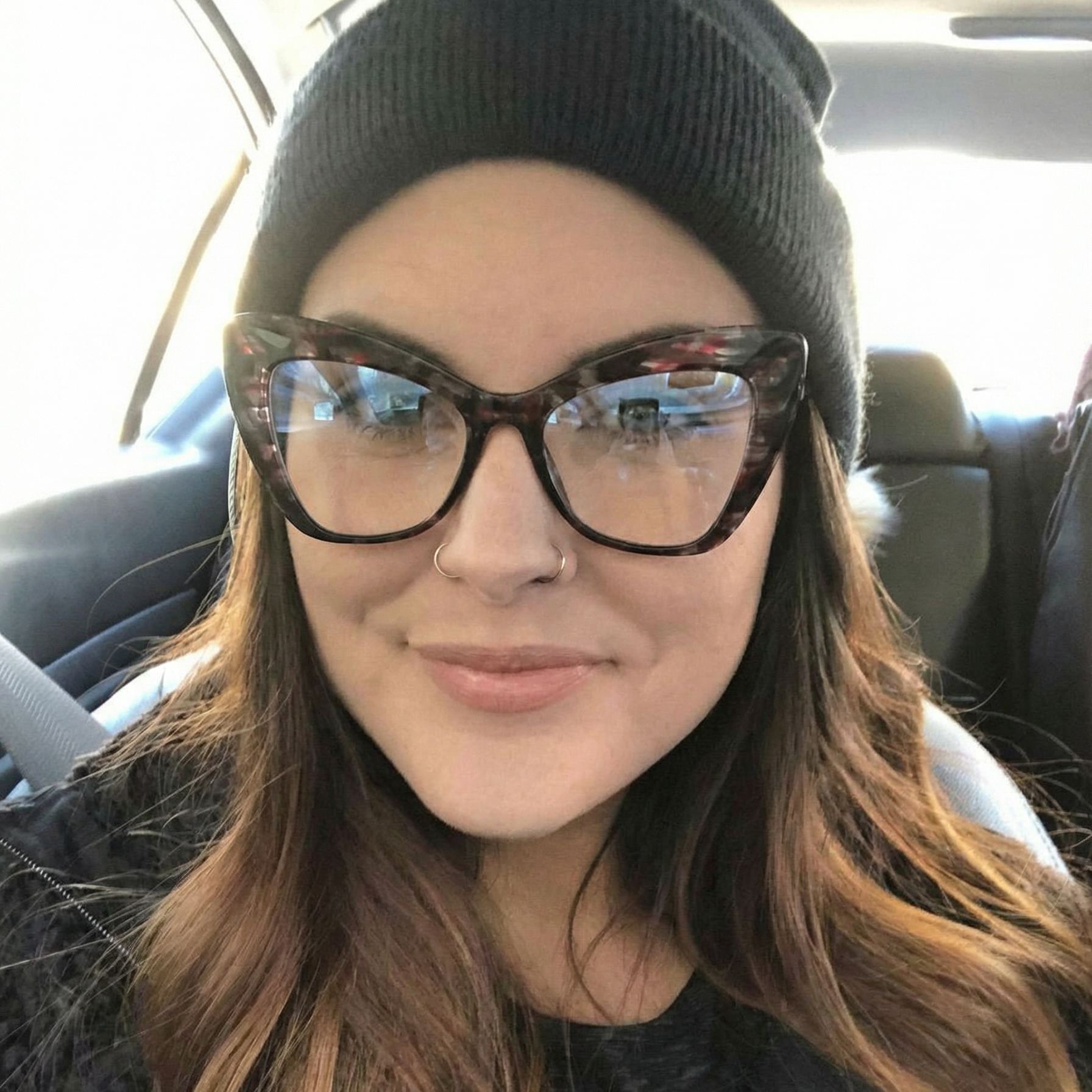 Cat-Eye Glasses #wr-87289