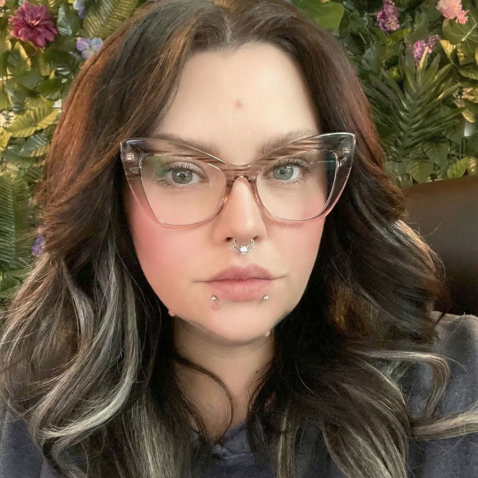 Cat-Eye Glasses #wr-87289