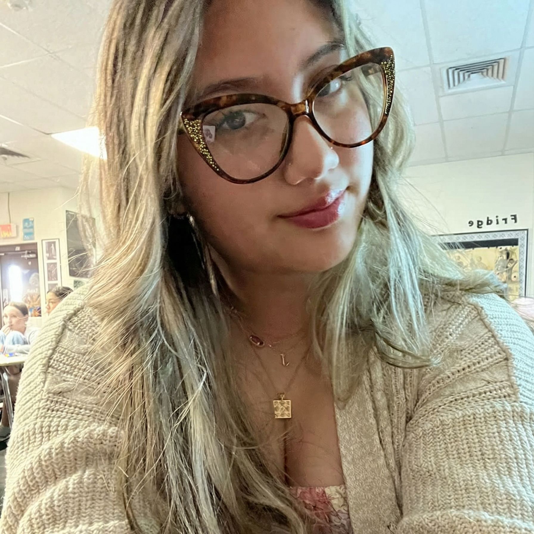 Cat-Eye Glasses #wr-87301