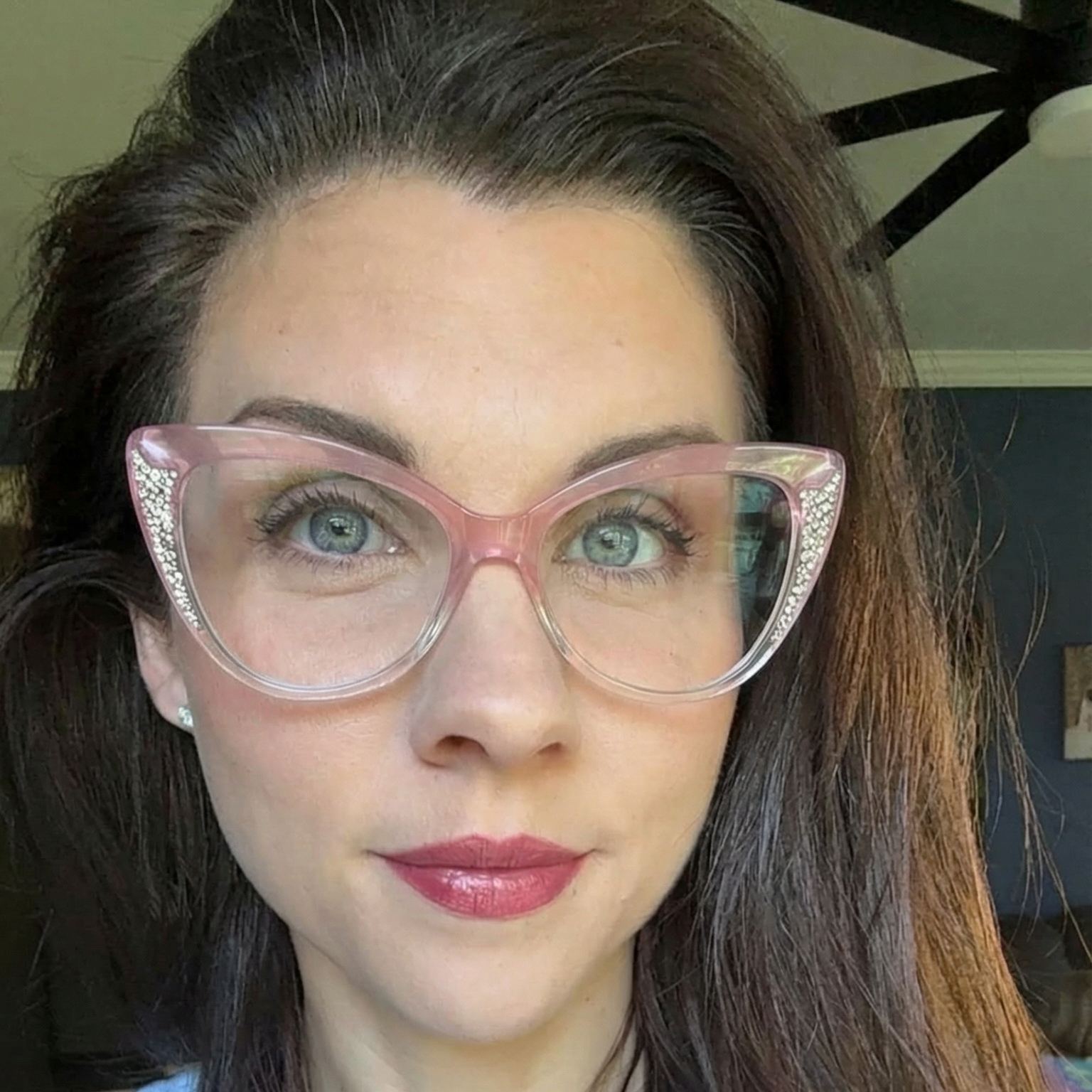 Cat-Eye Glasses #wr-87301