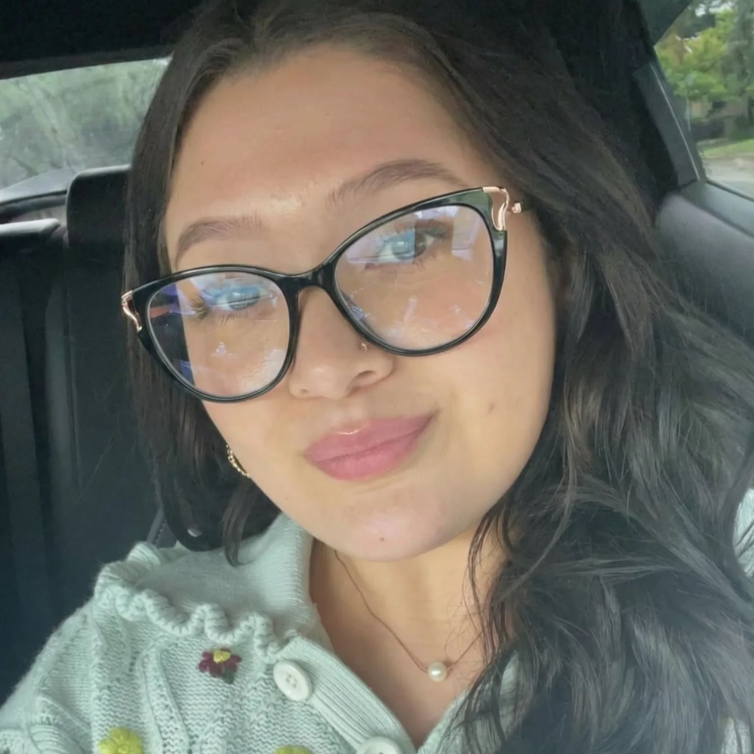 Cat-Eye Glasses #wr-87055