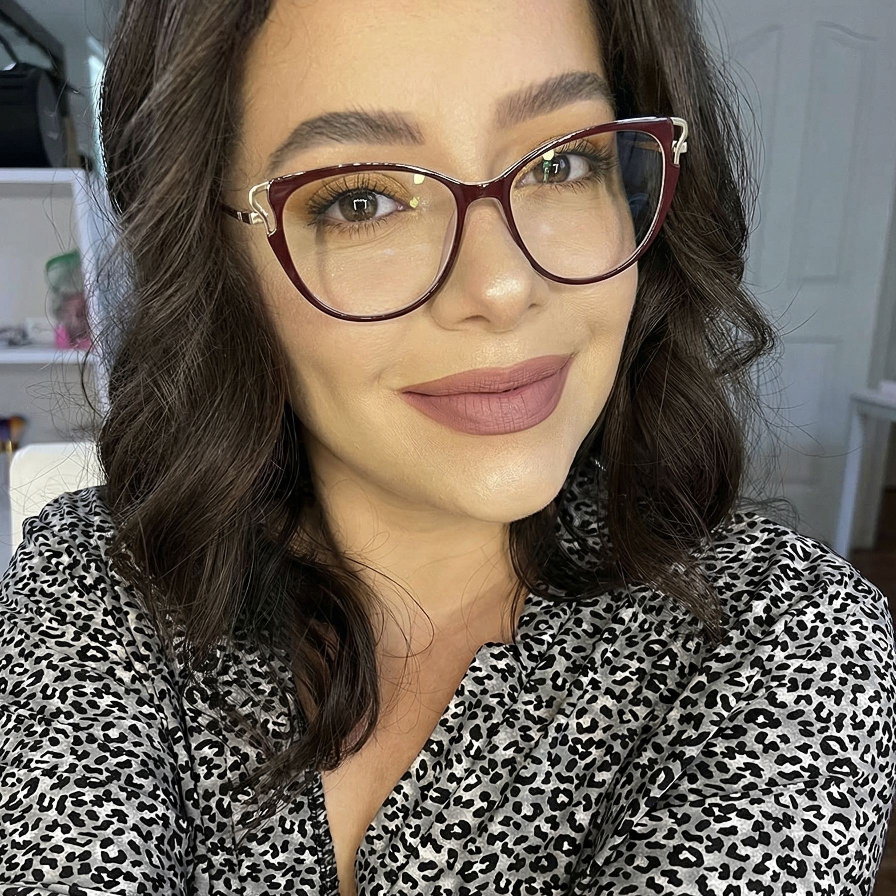 Cat-Eye Glasses #wr-87055