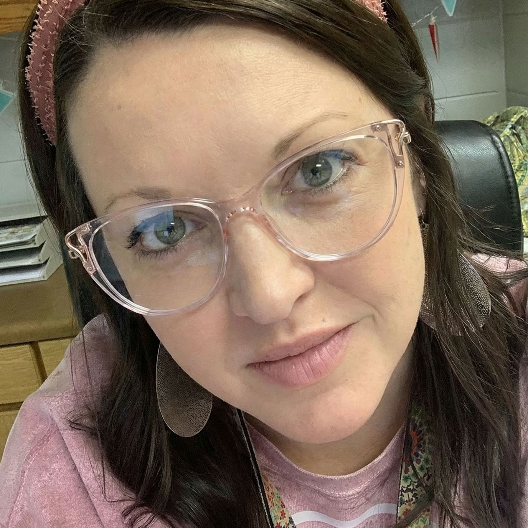 Cat-Eye Glasses #wr-87055