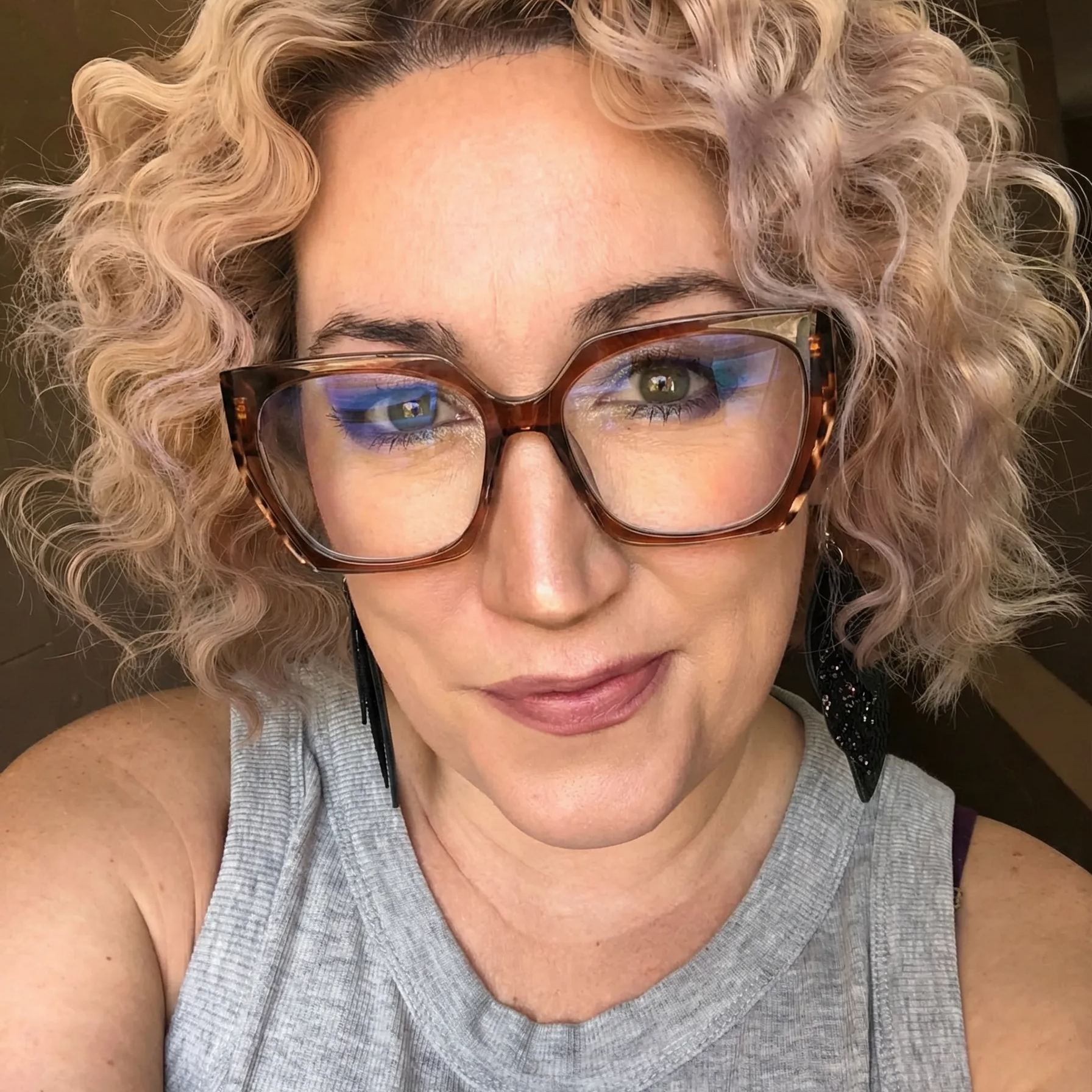 Square Glasses #wr-87209