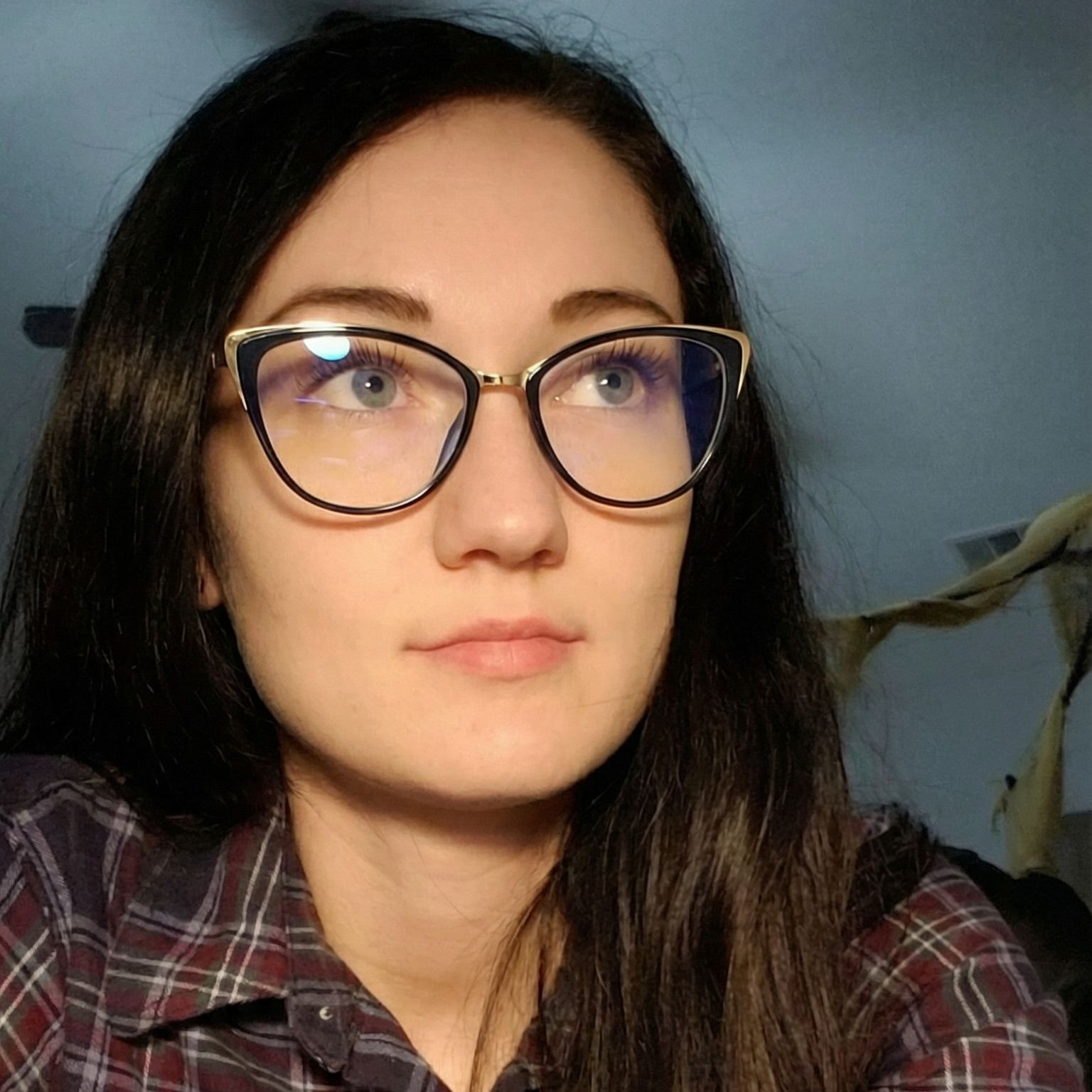 Cat-Eye Glasses #wr-87019