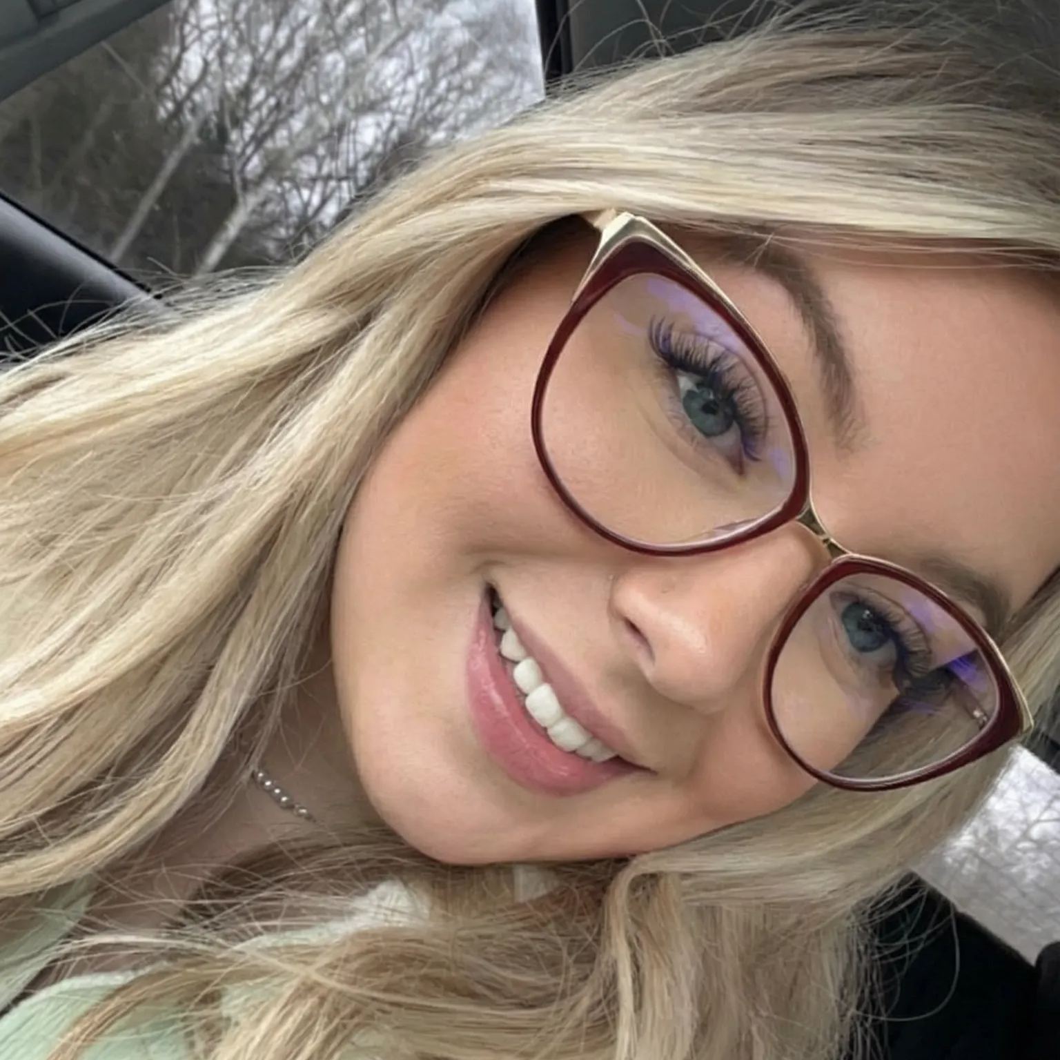 Cat-Eye Glasses #wr-87019