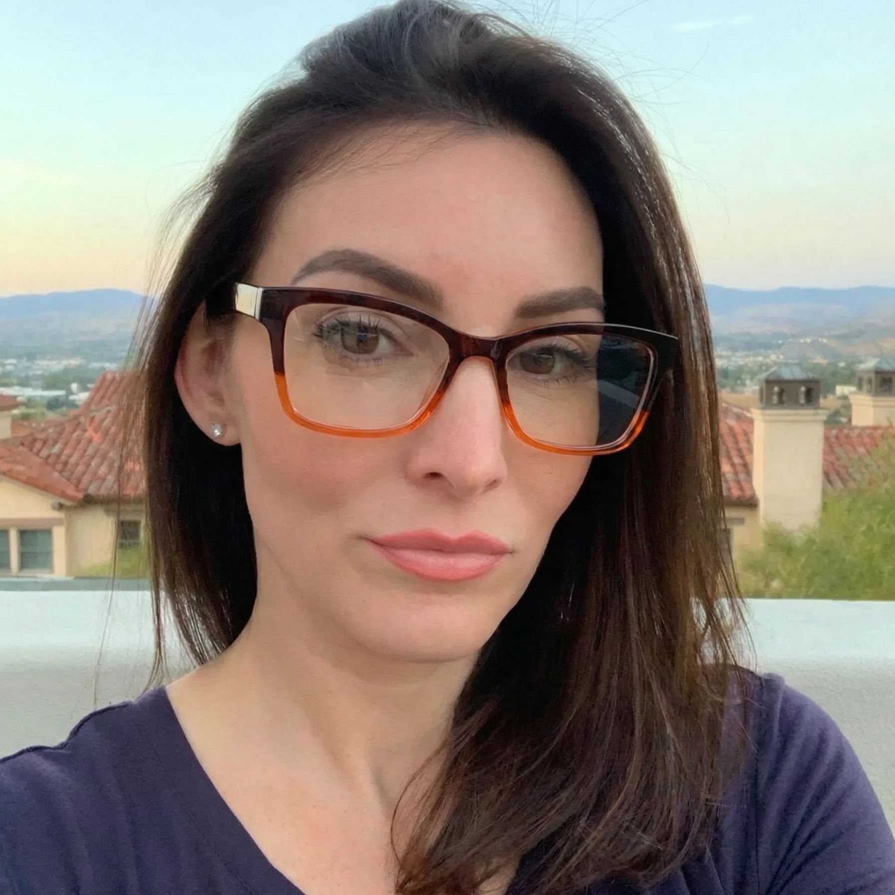 Rectangle Glasses #wr-87238