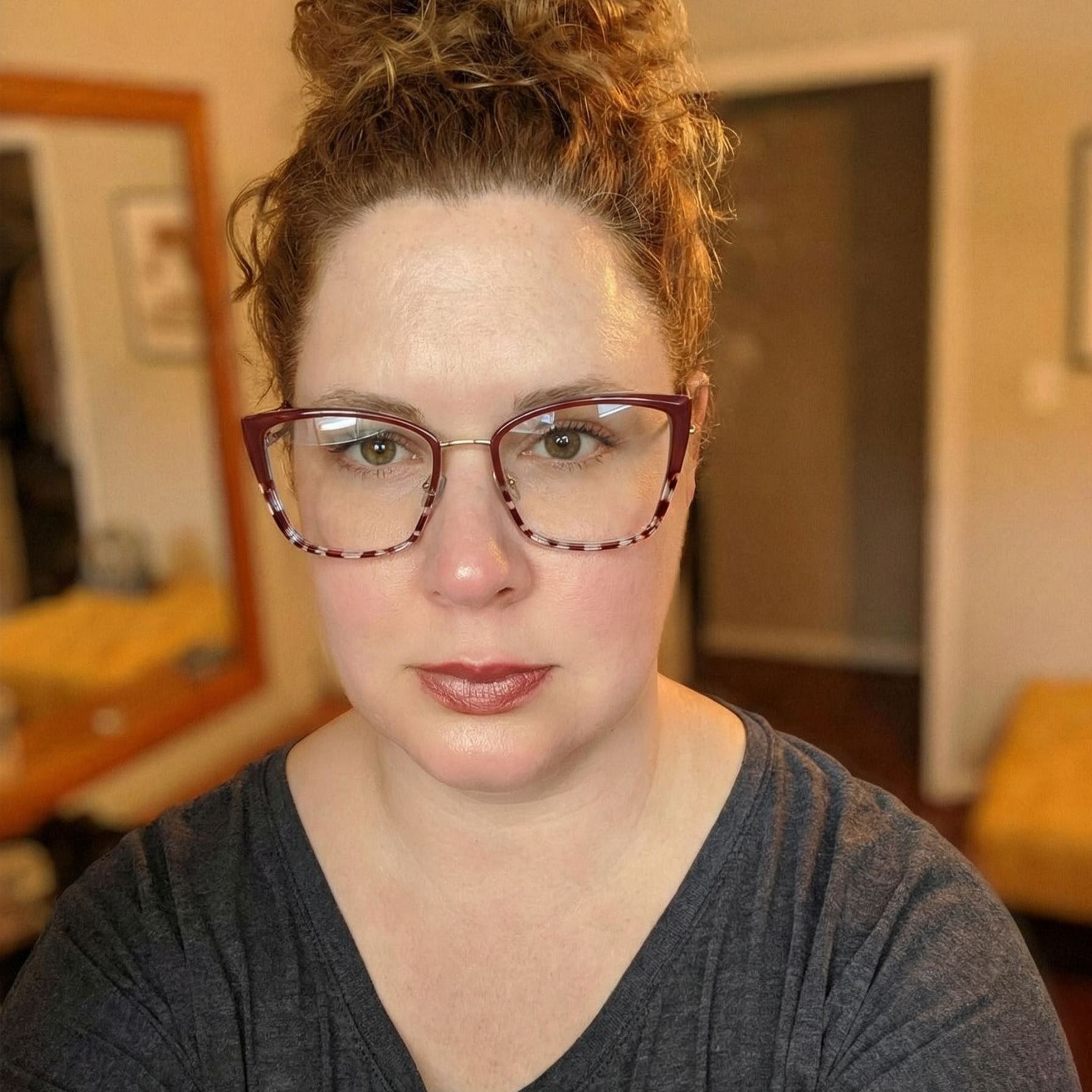 Square Glasses #wr-87258