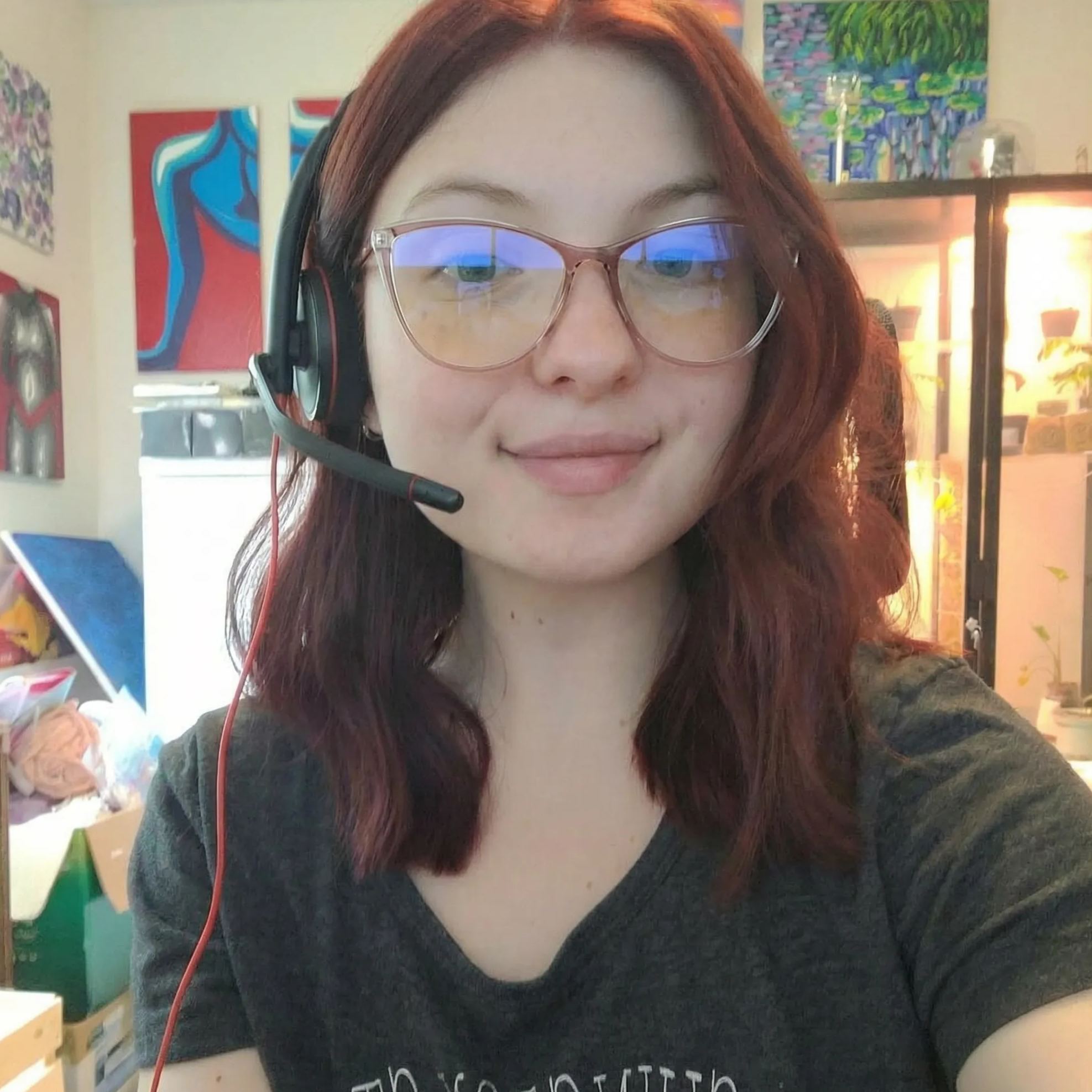 Cat-Eye Glasses #wr-87001