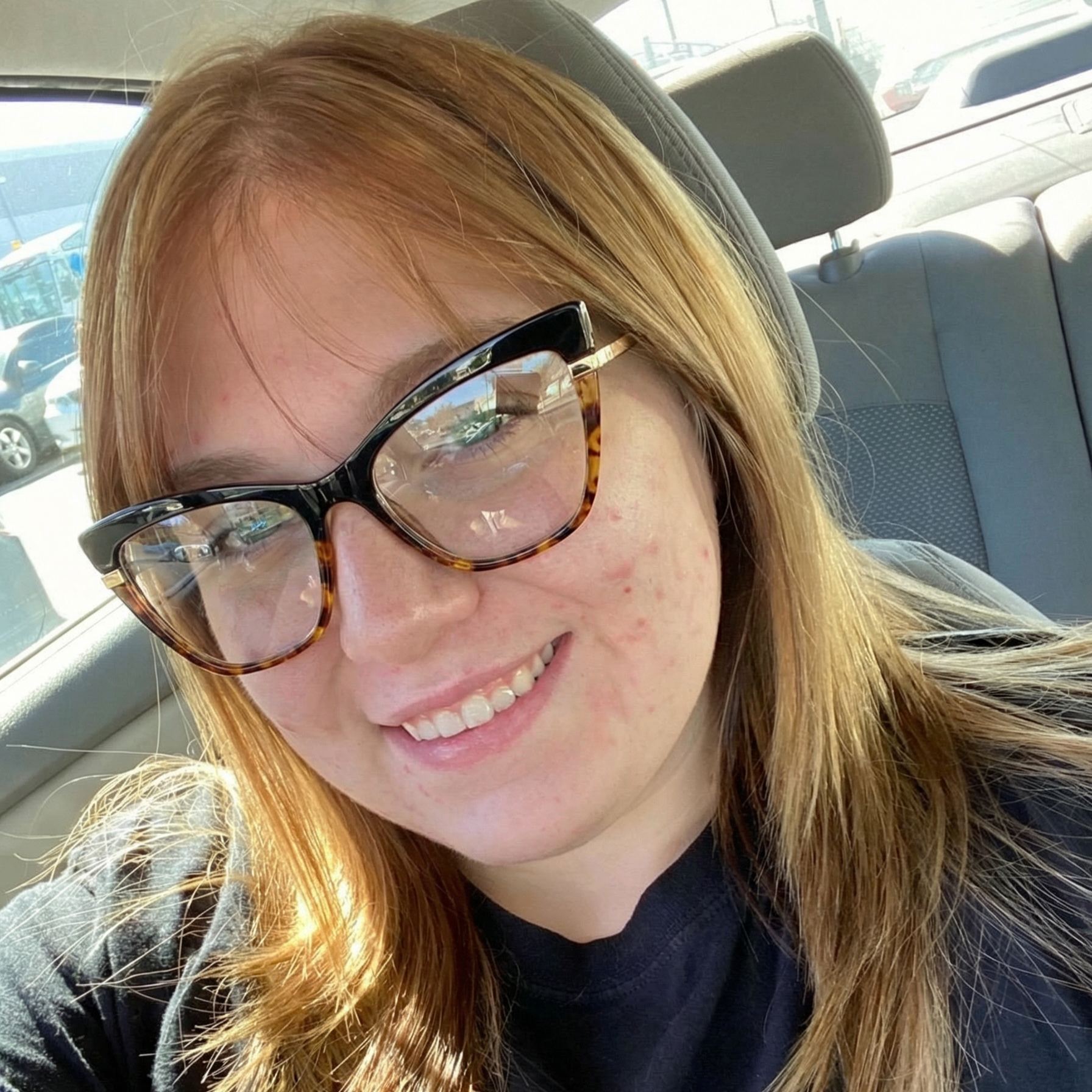 Cat-Eye Glasses #wr-87245