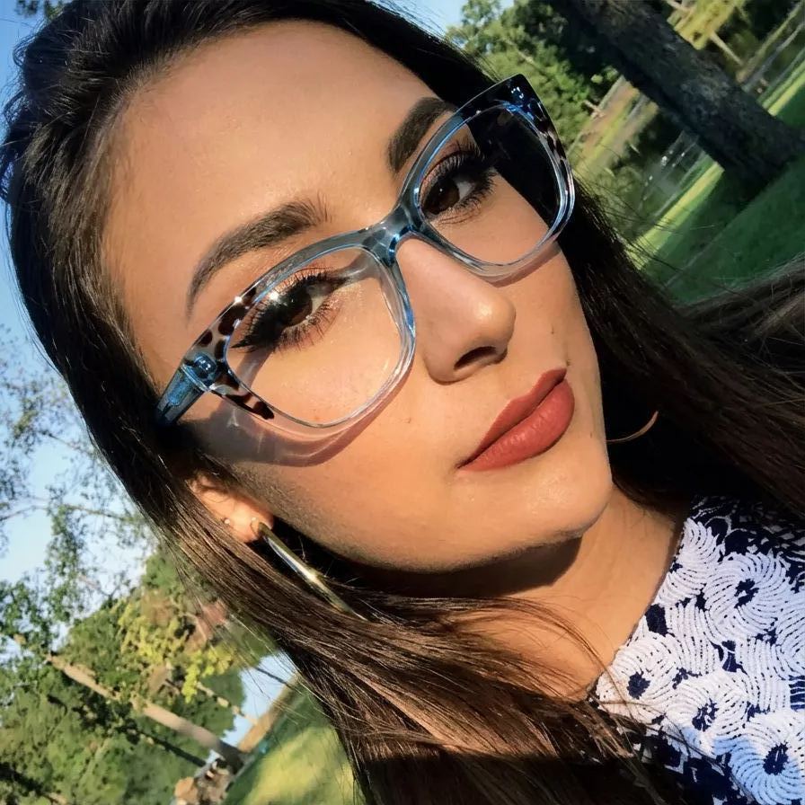 Cat-Eye Glasses #wr-87239