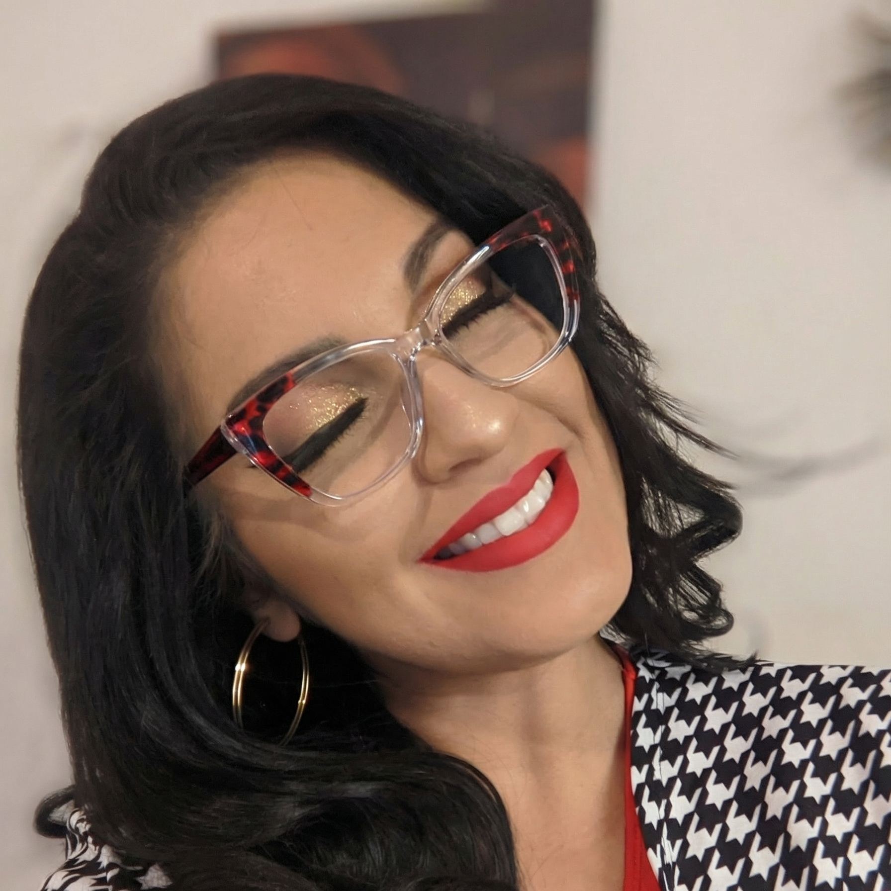 Cat-Eye Glasses #wr-87239