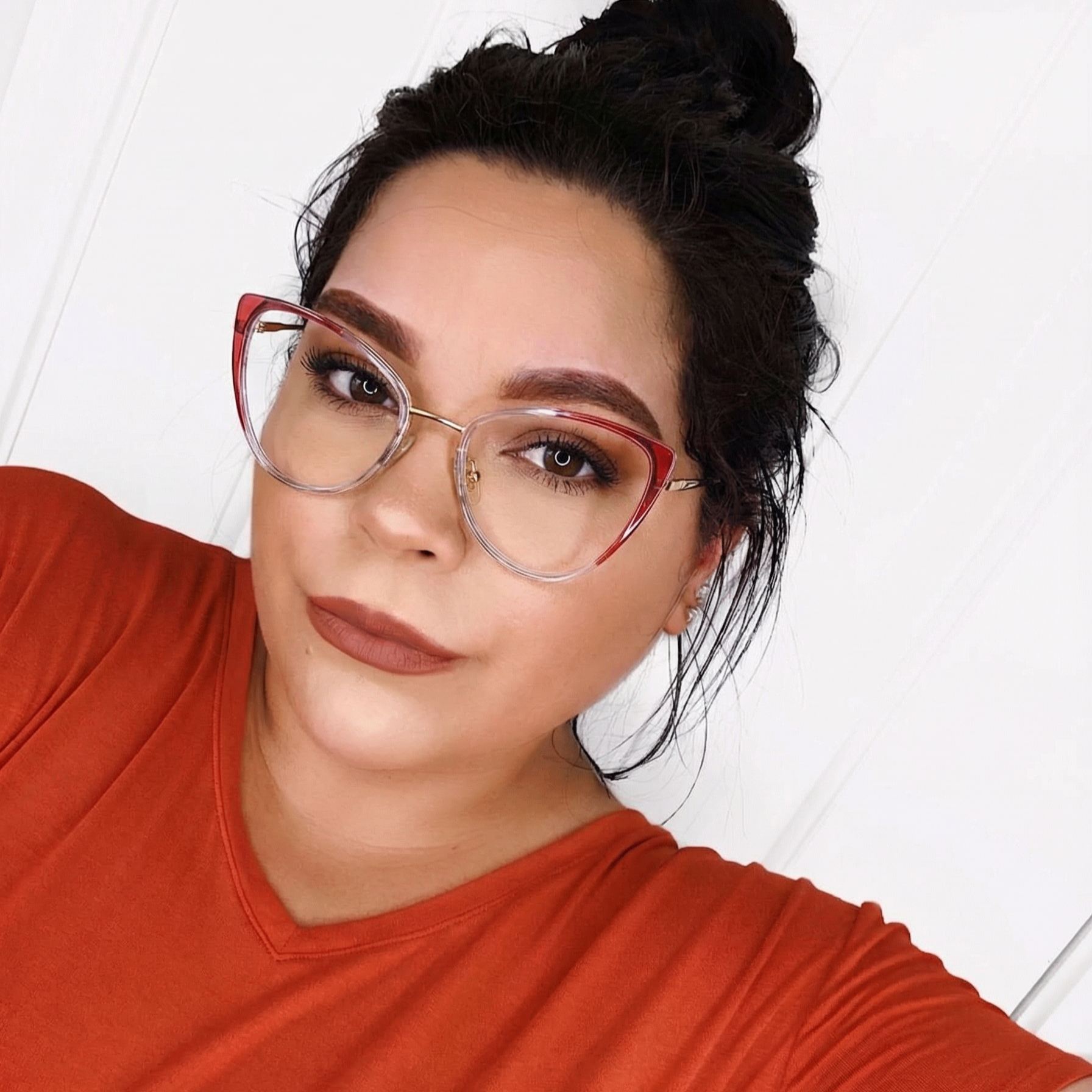 Cat-Eye Glasses #wr-87241