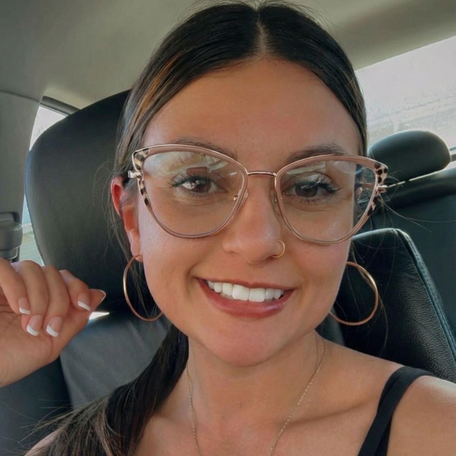 Cat-Eye Glasses #wr-87249