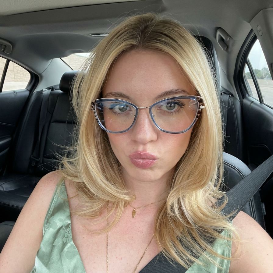 Cat-Eye Glasses #wr-87249