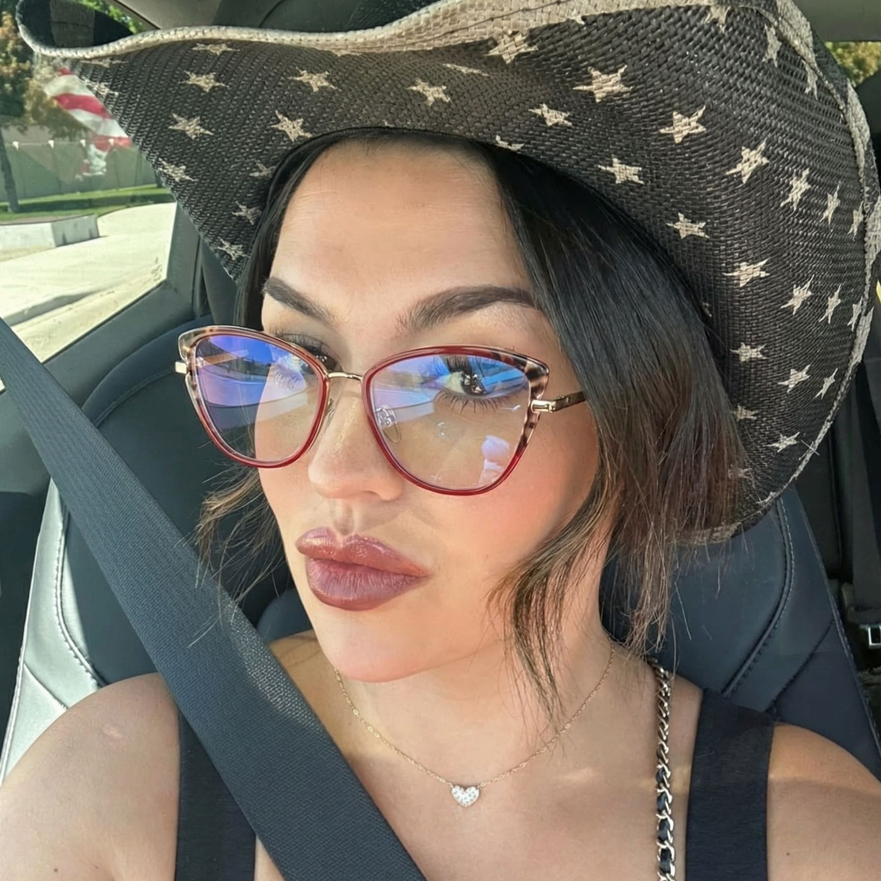 Cat-Eye Glasses #wr-87249