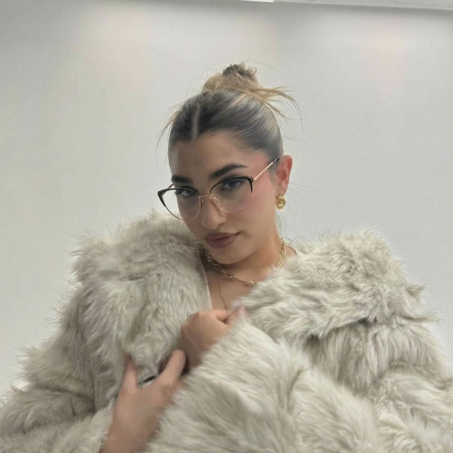 Cat-Eye Glasses #wr-87166