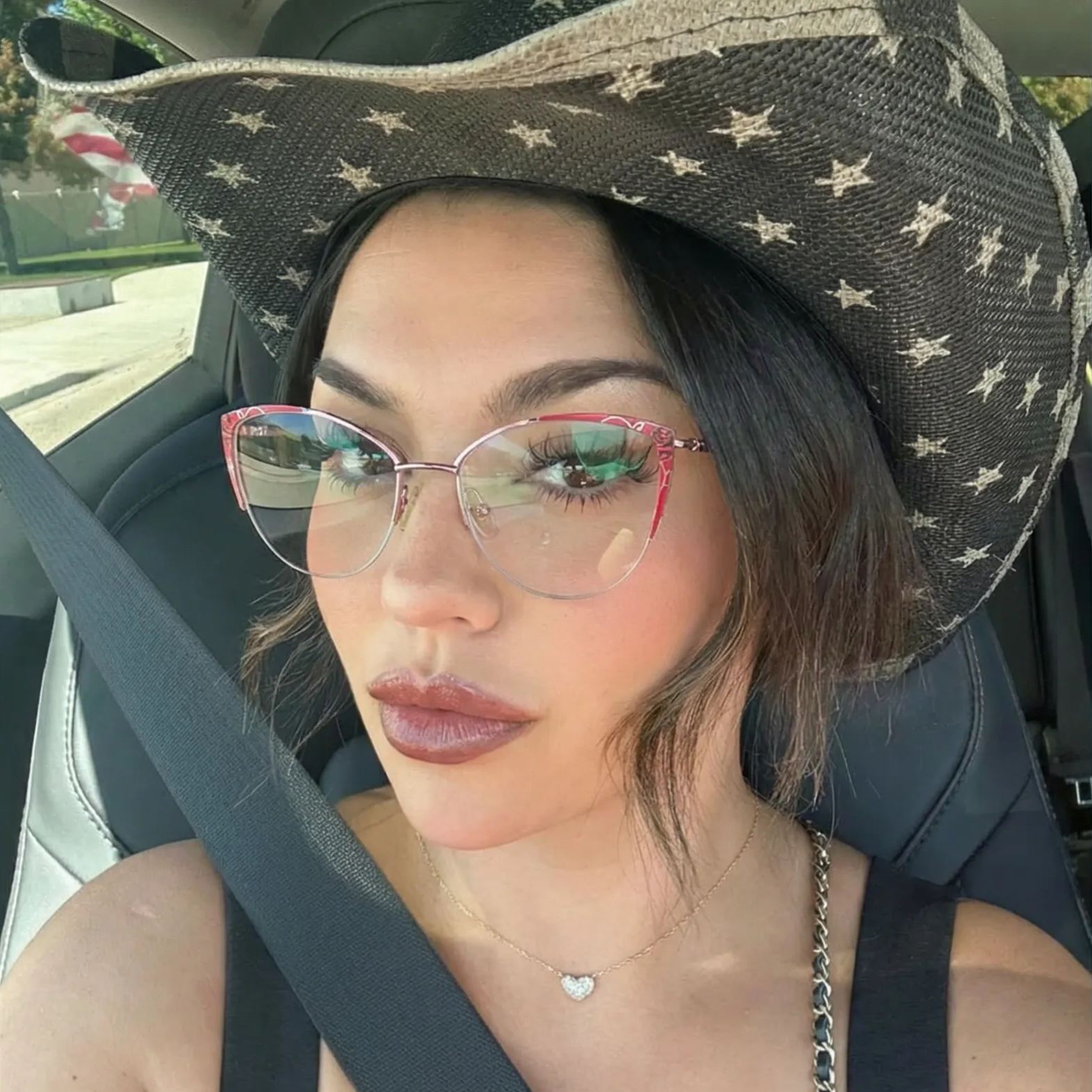 Cat-Eye Glasses #wr-87198