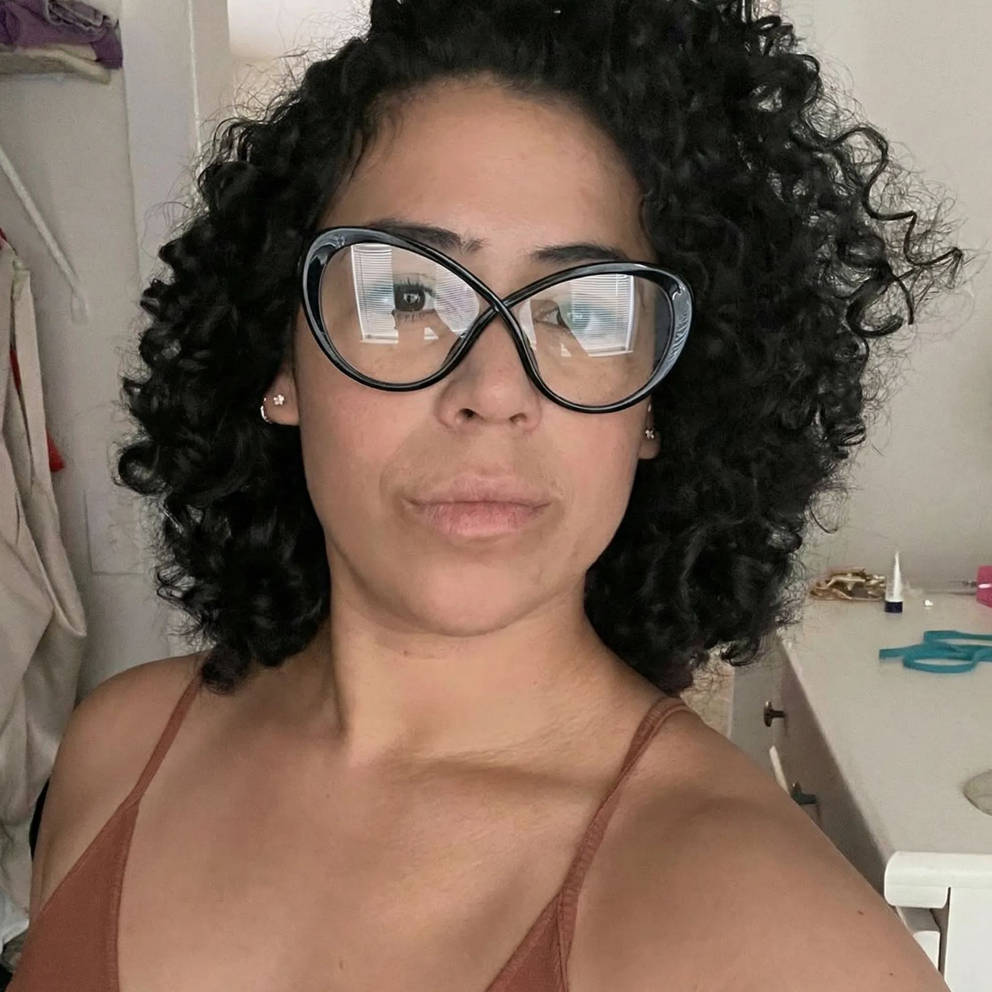 Cat-Eye Glasses #wr-87189