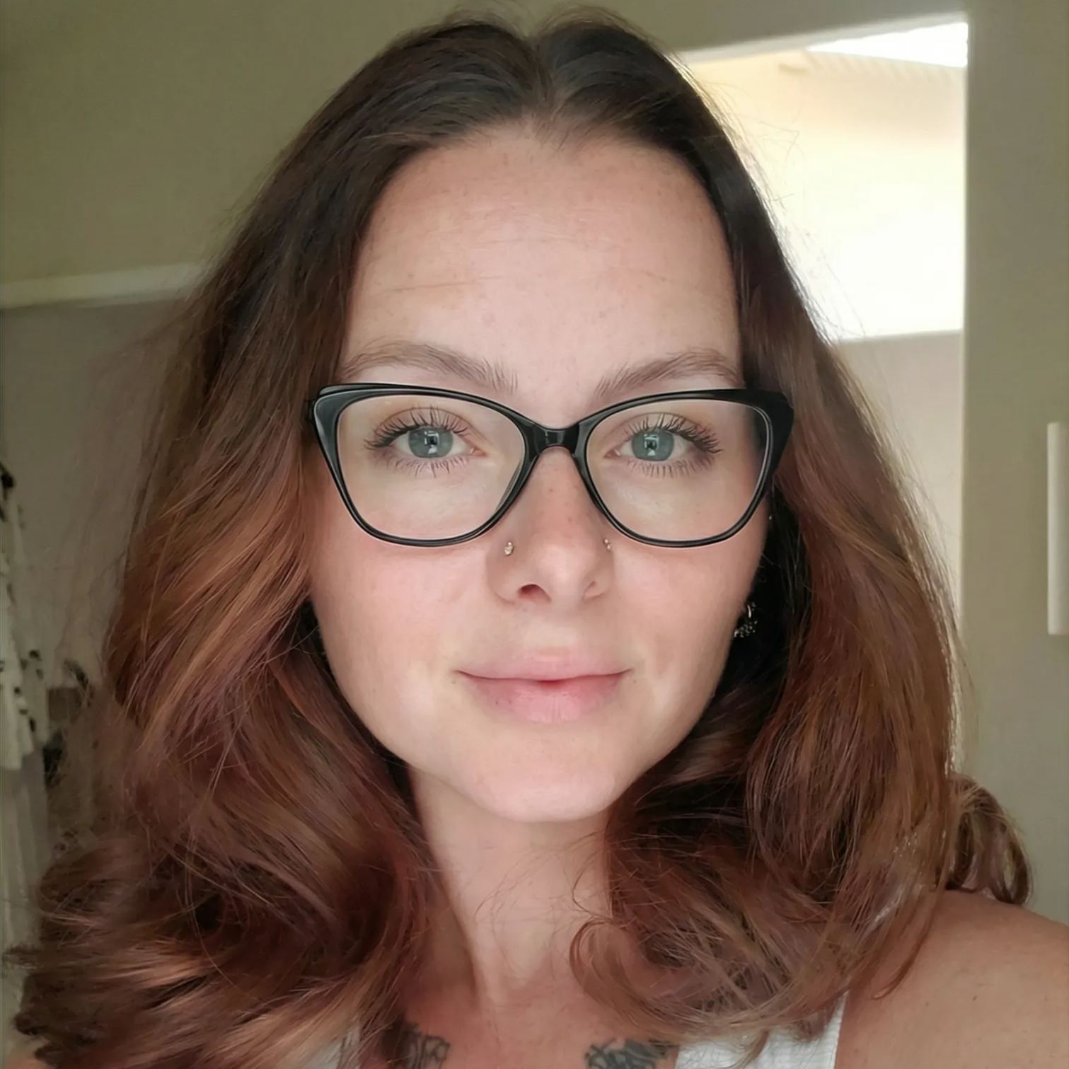 Square Glasses #wr-87139