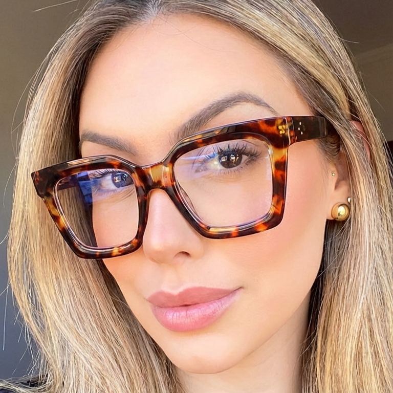 Square Glasses #jx-L543