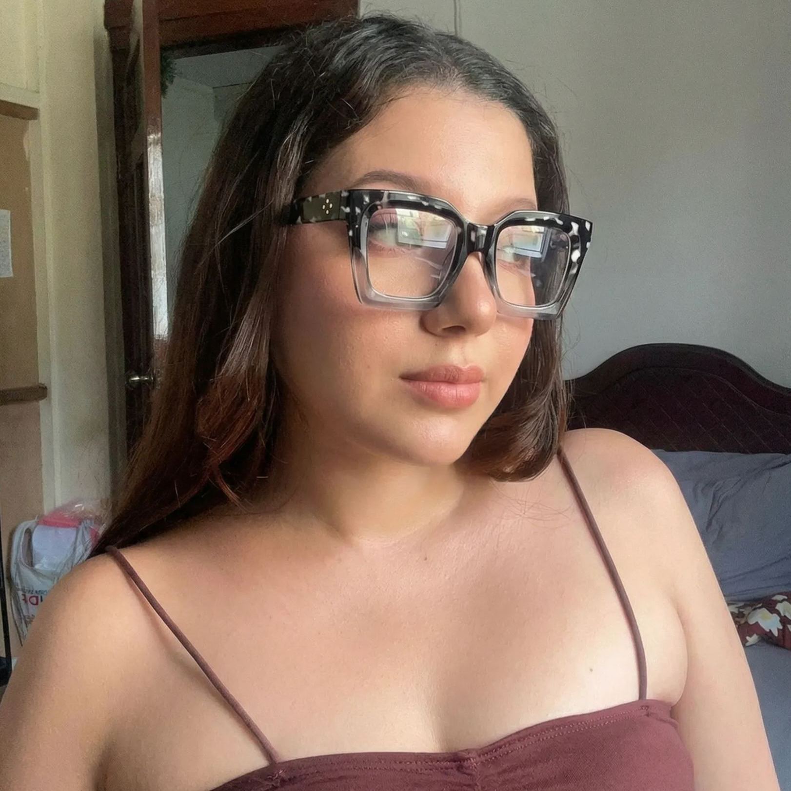 Square Glasses #jx-L543