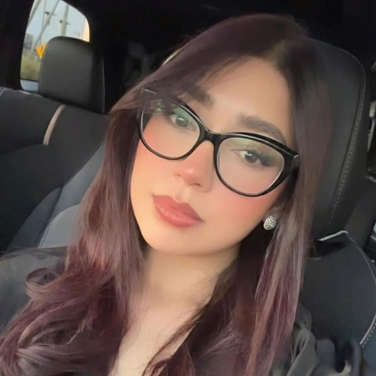 Cat-Eye Glasses #69-z505