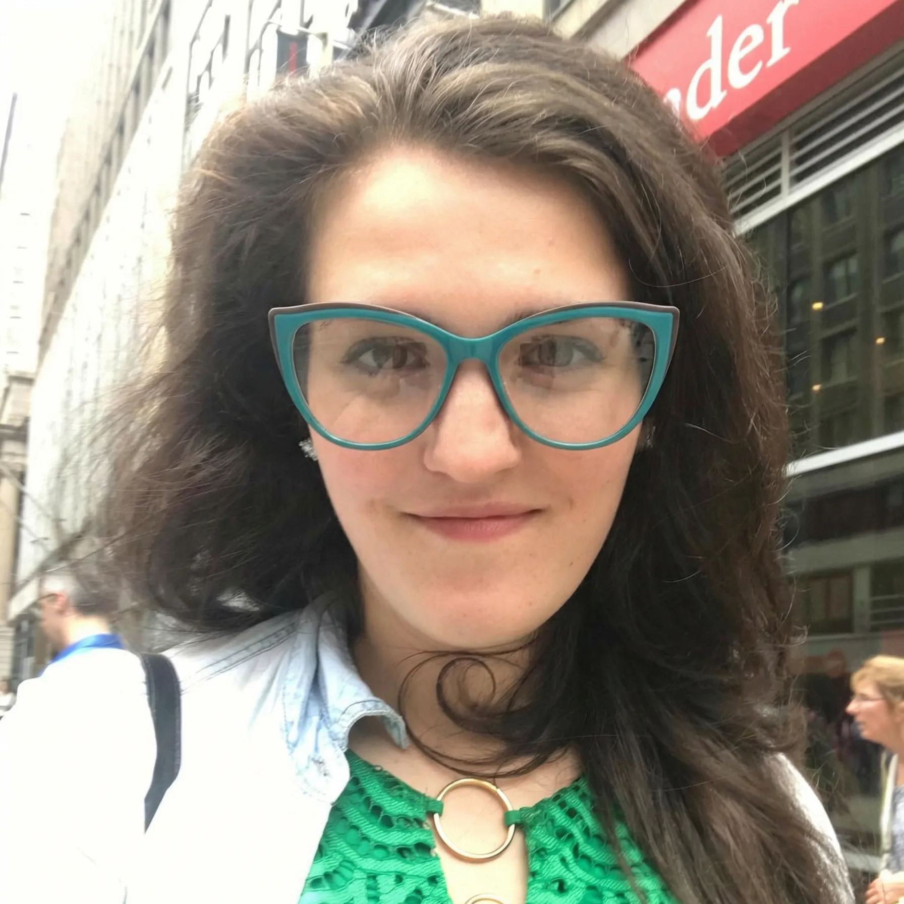 Cat-Eye Glasses #69-z505