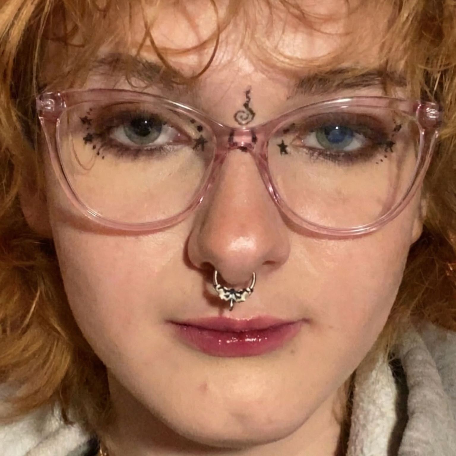 Cat-Eye Glasses #69-z505