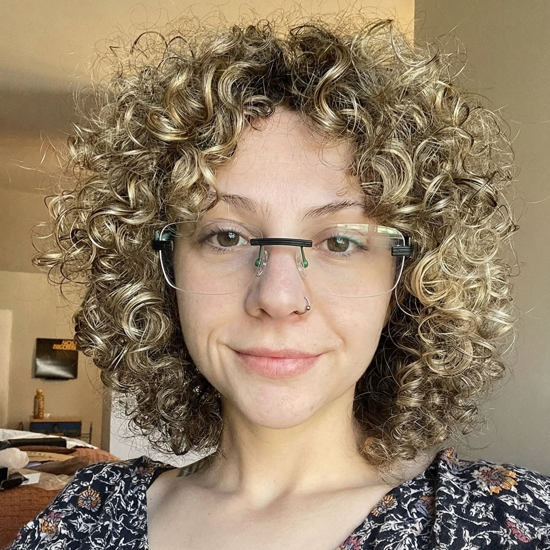 Rimless Square Glasses #69-cto2531