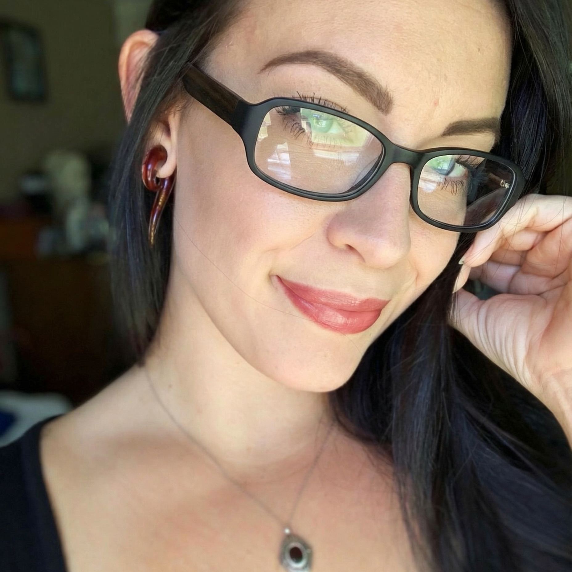 Rectangle Glasses #69-k8037