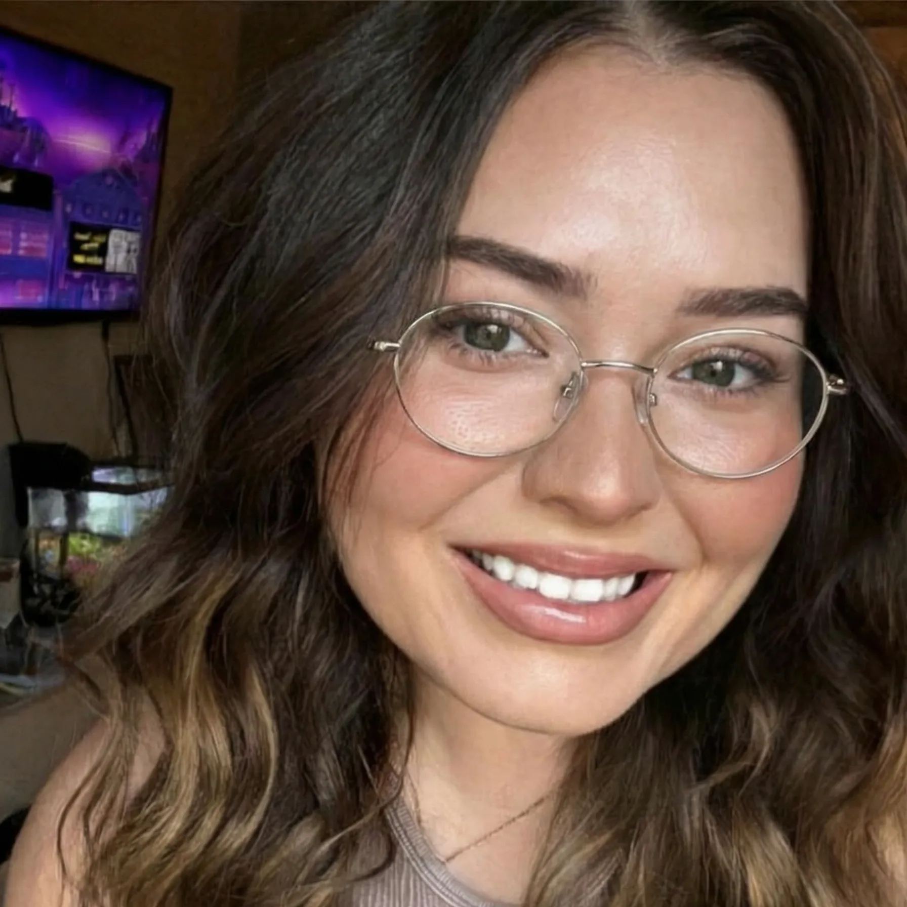 Oval Glasses #69-h6673