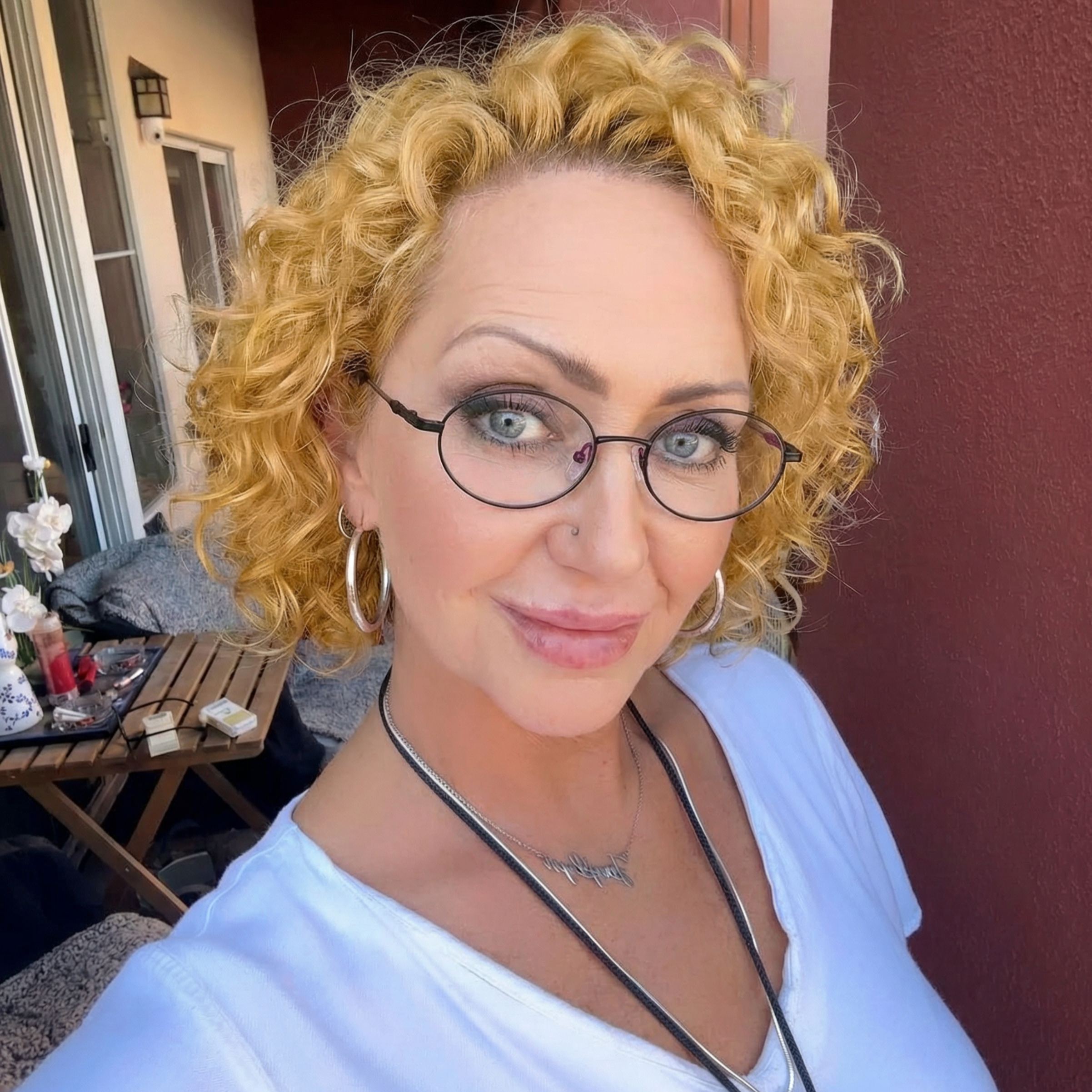 Oval Glasses #69-h6673