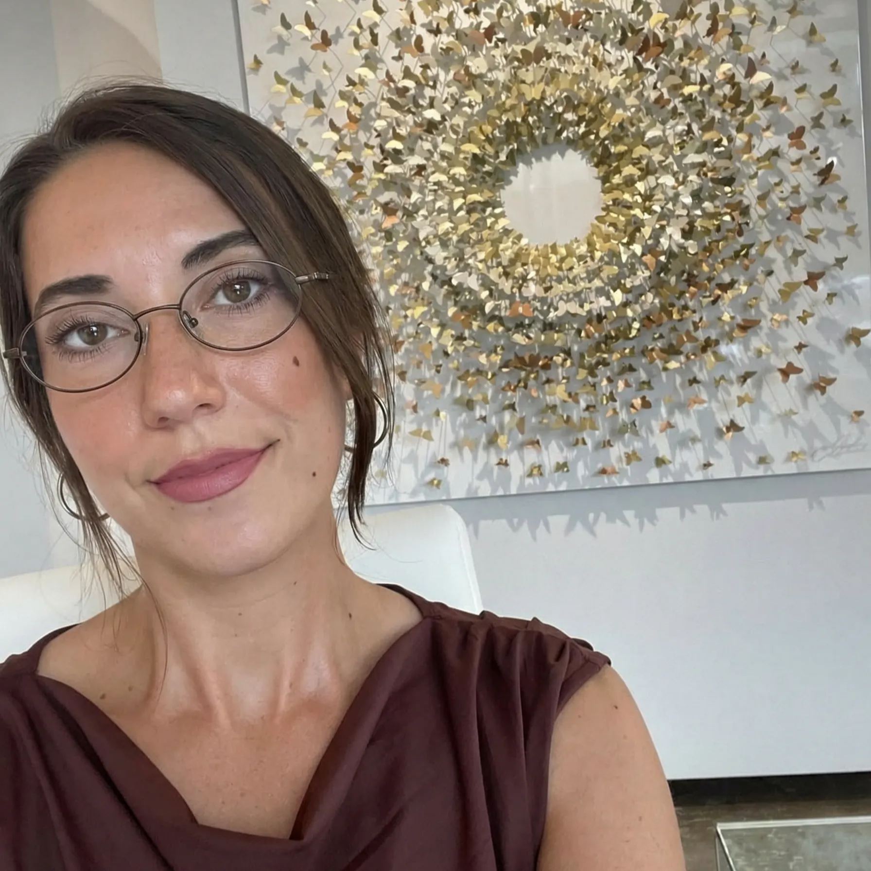 Oval Glasses #69-h6673