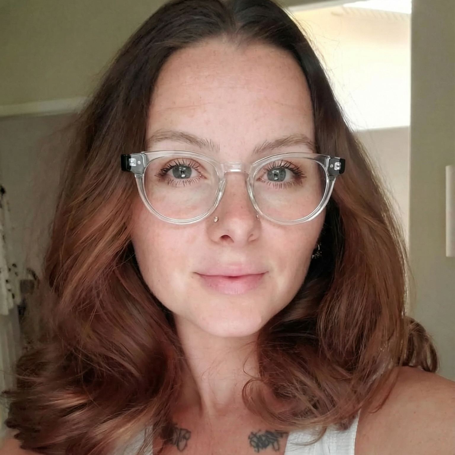 Square Glasses #69-7108