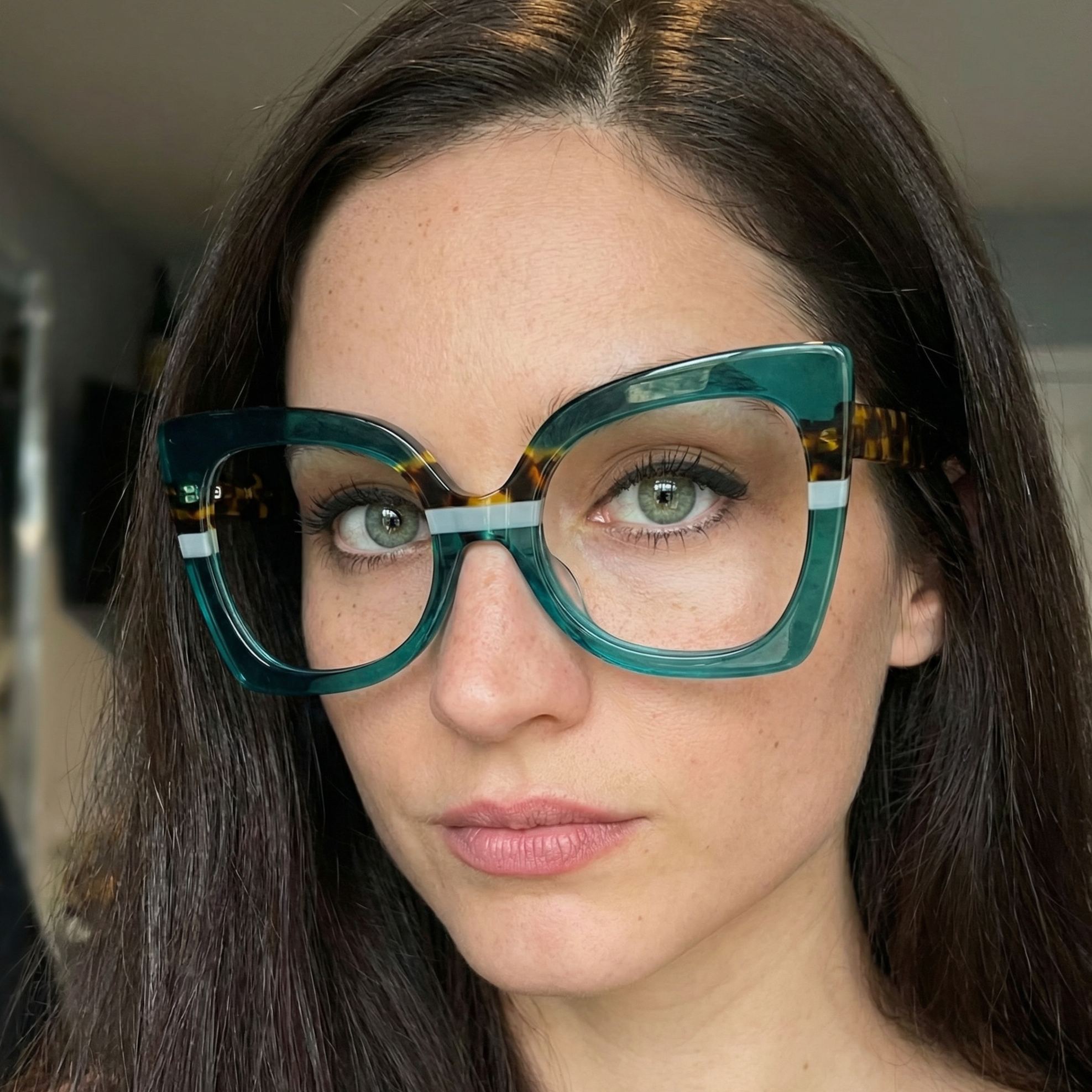Cat-Eye Glasses #69-cat55