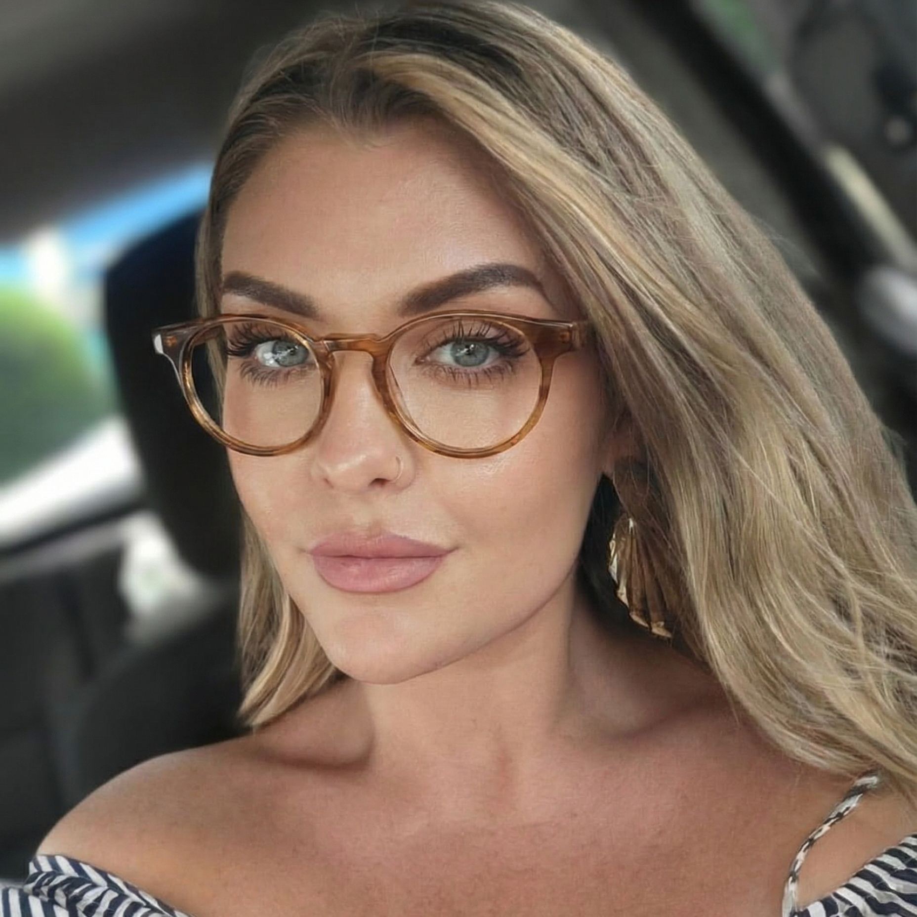 Oval Glasses #69-pes27