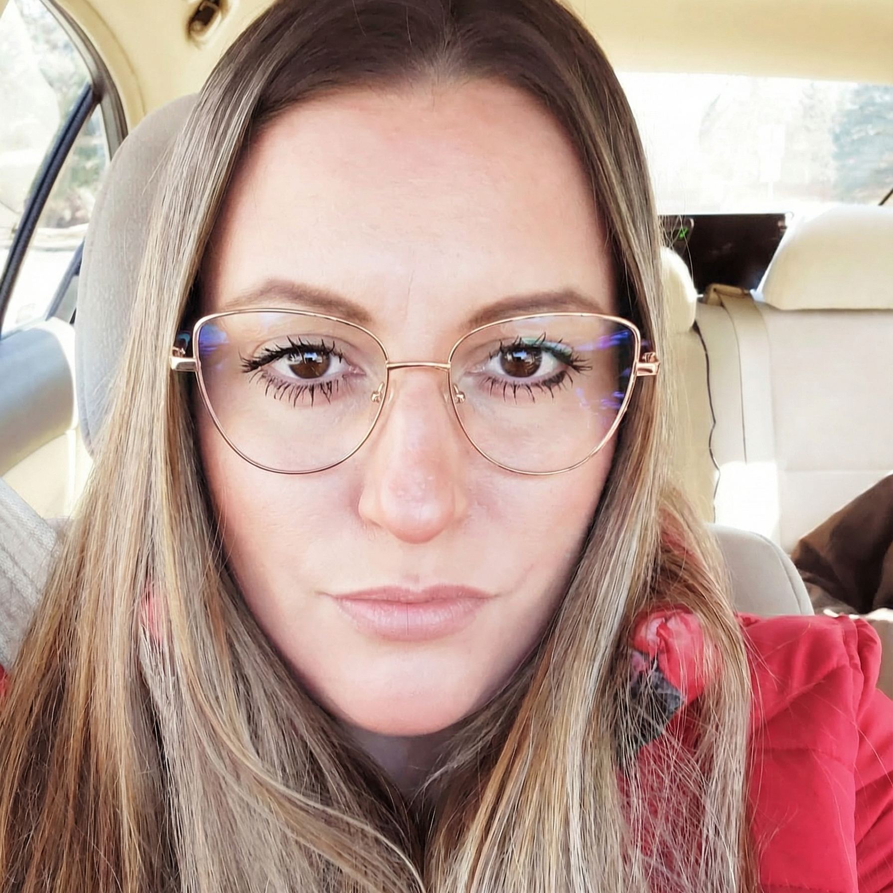 Cat-Eye Glasses #69-top124