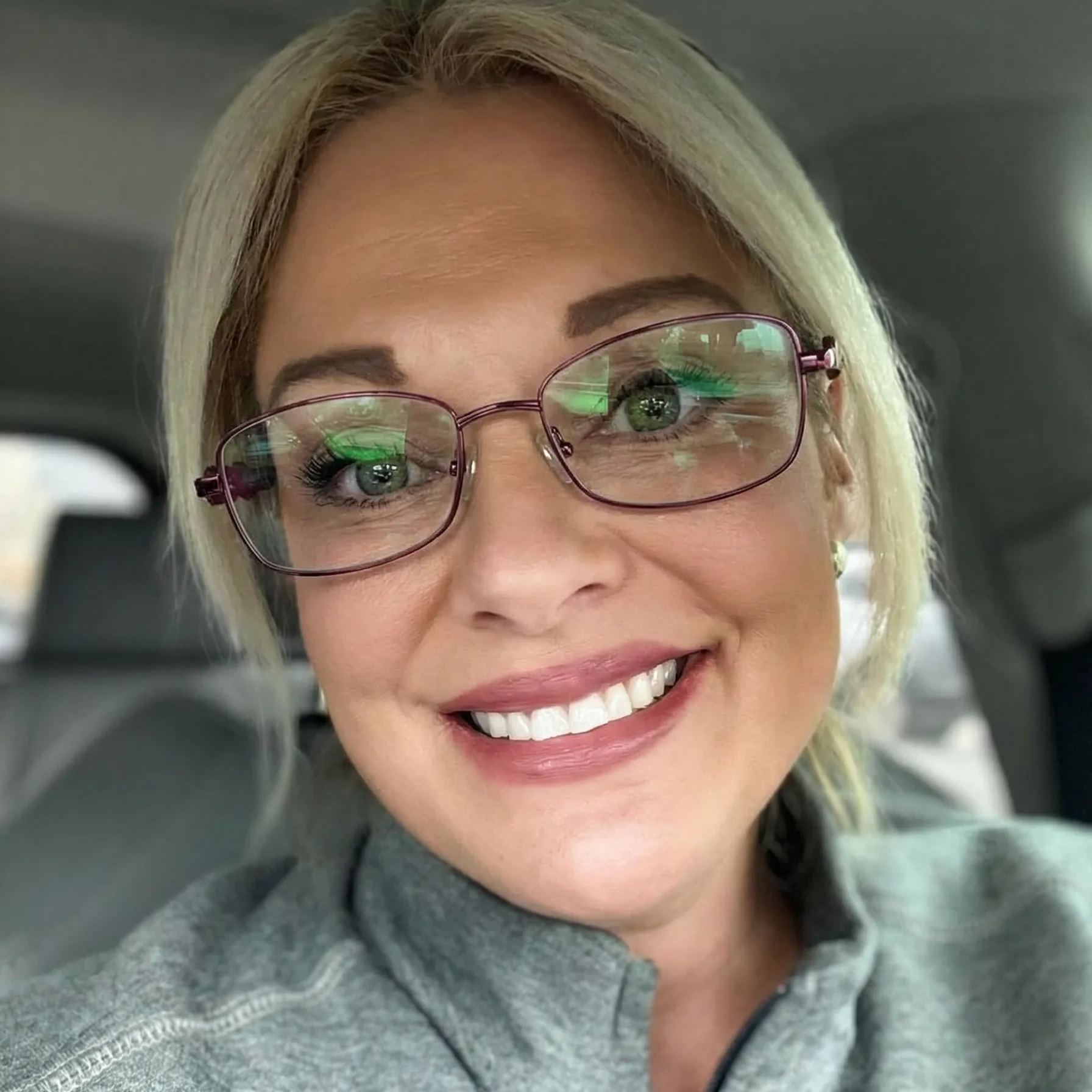 Rectangle Glasses #69-n7733