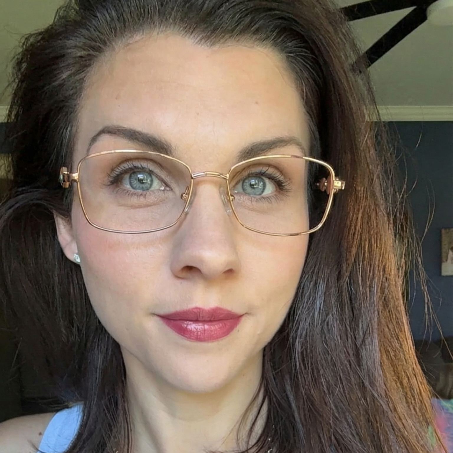 Rectangle Glasses #69-n7733