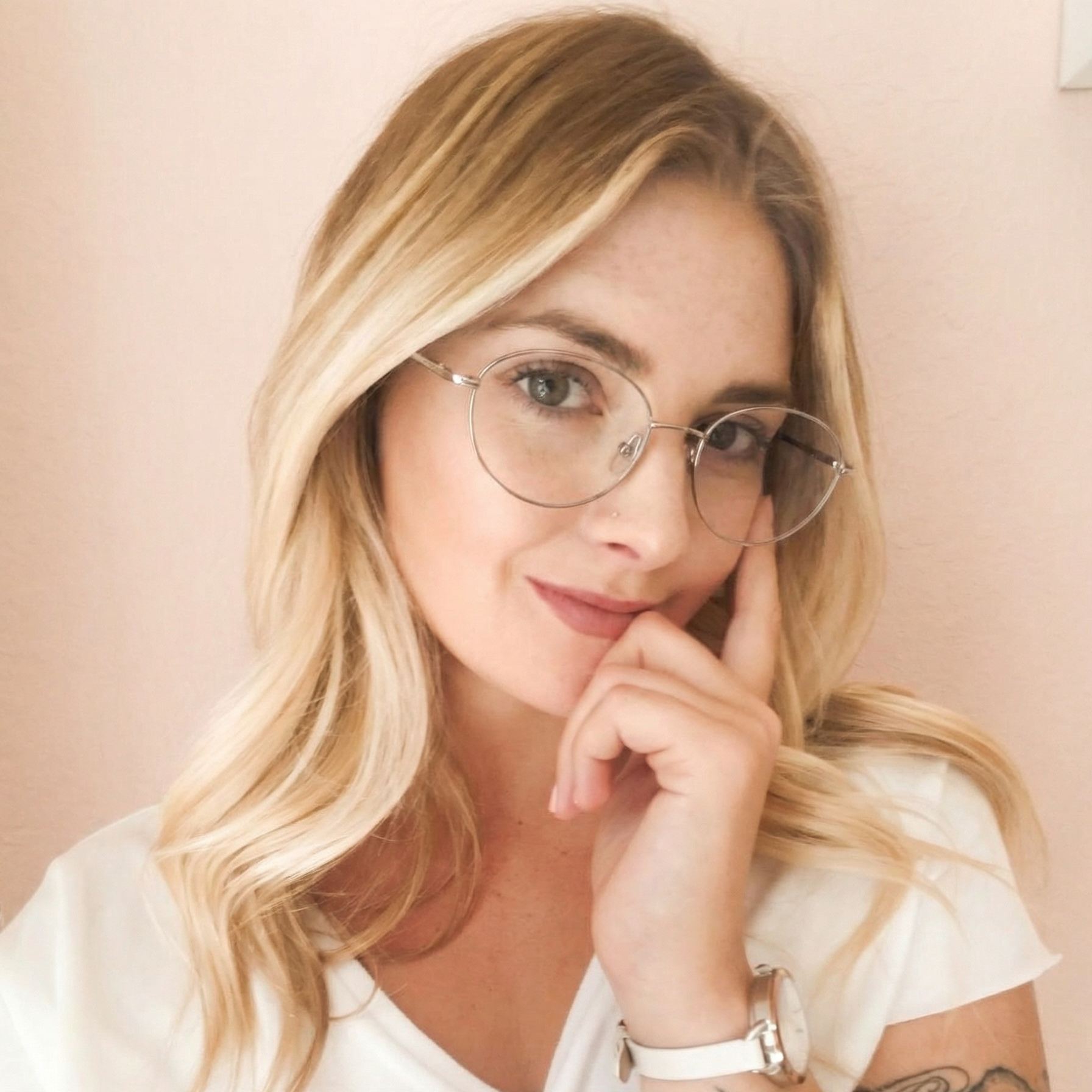 Oval Glasses #69-h6857