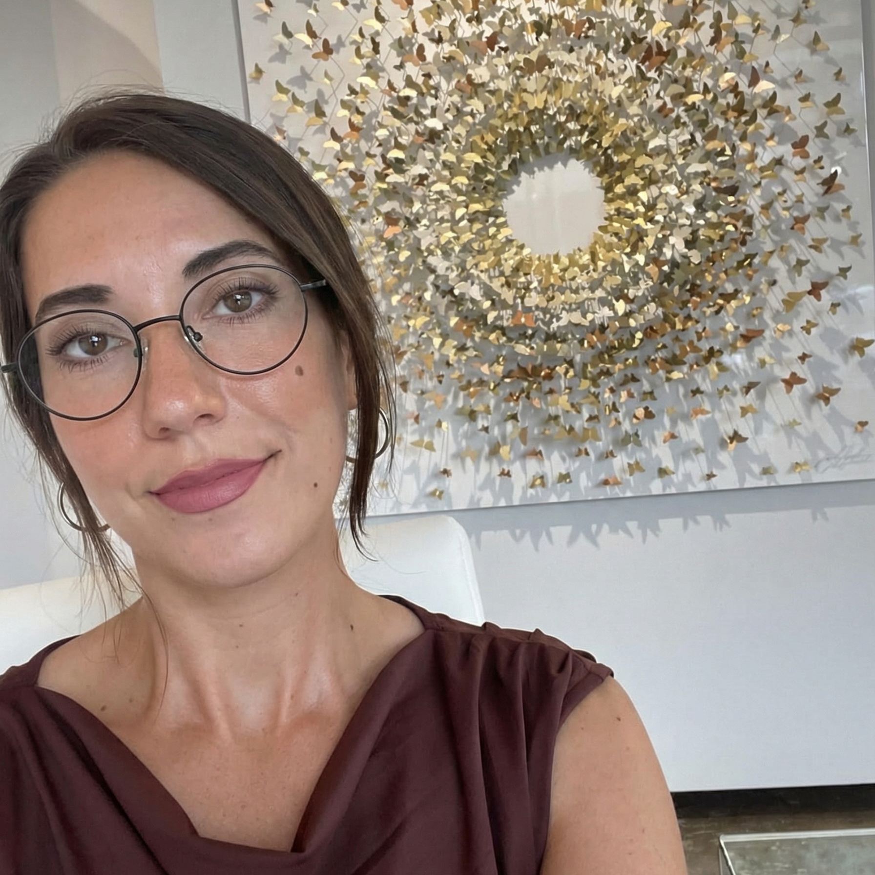 Oval Glasses #69-h6857