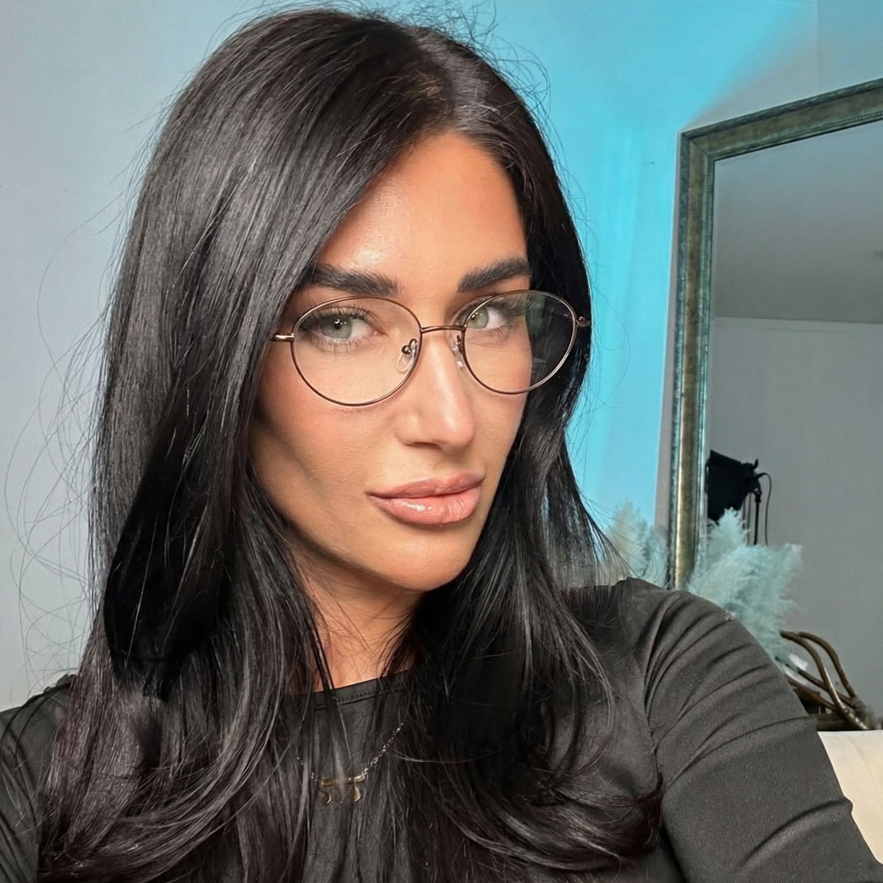 Oval Glasses #69-h6857