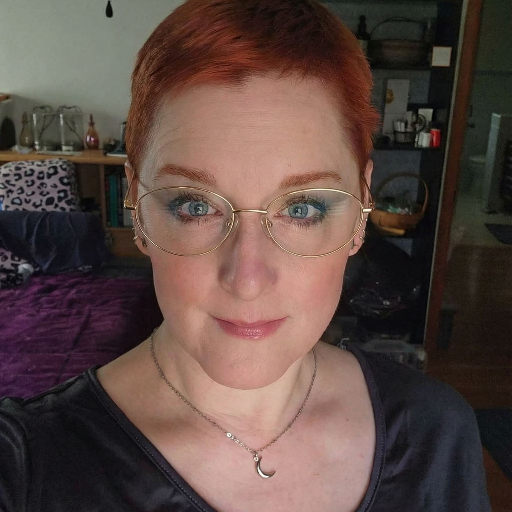 Oval Glasses #69-h6857