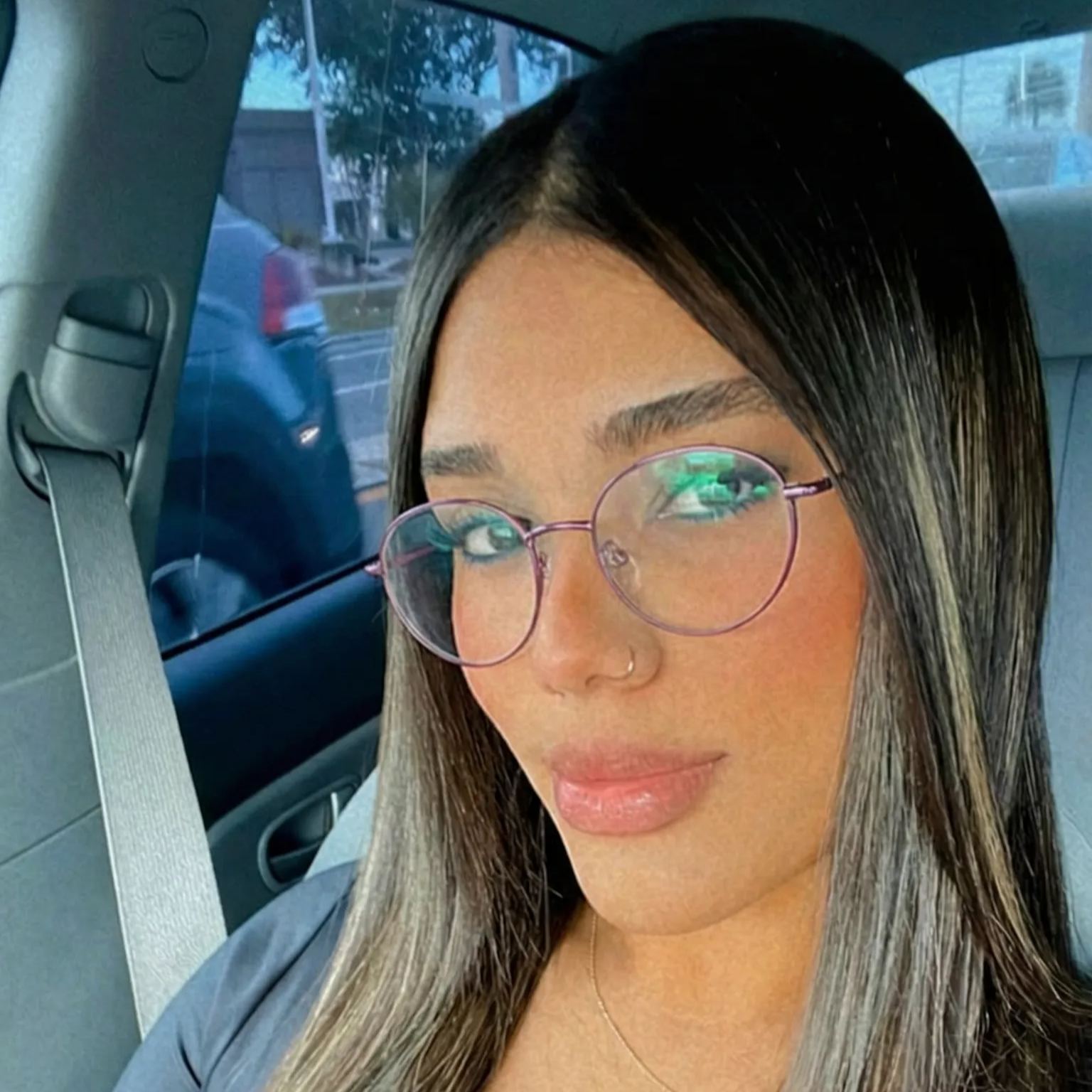 Oval Glasses #69-h6857