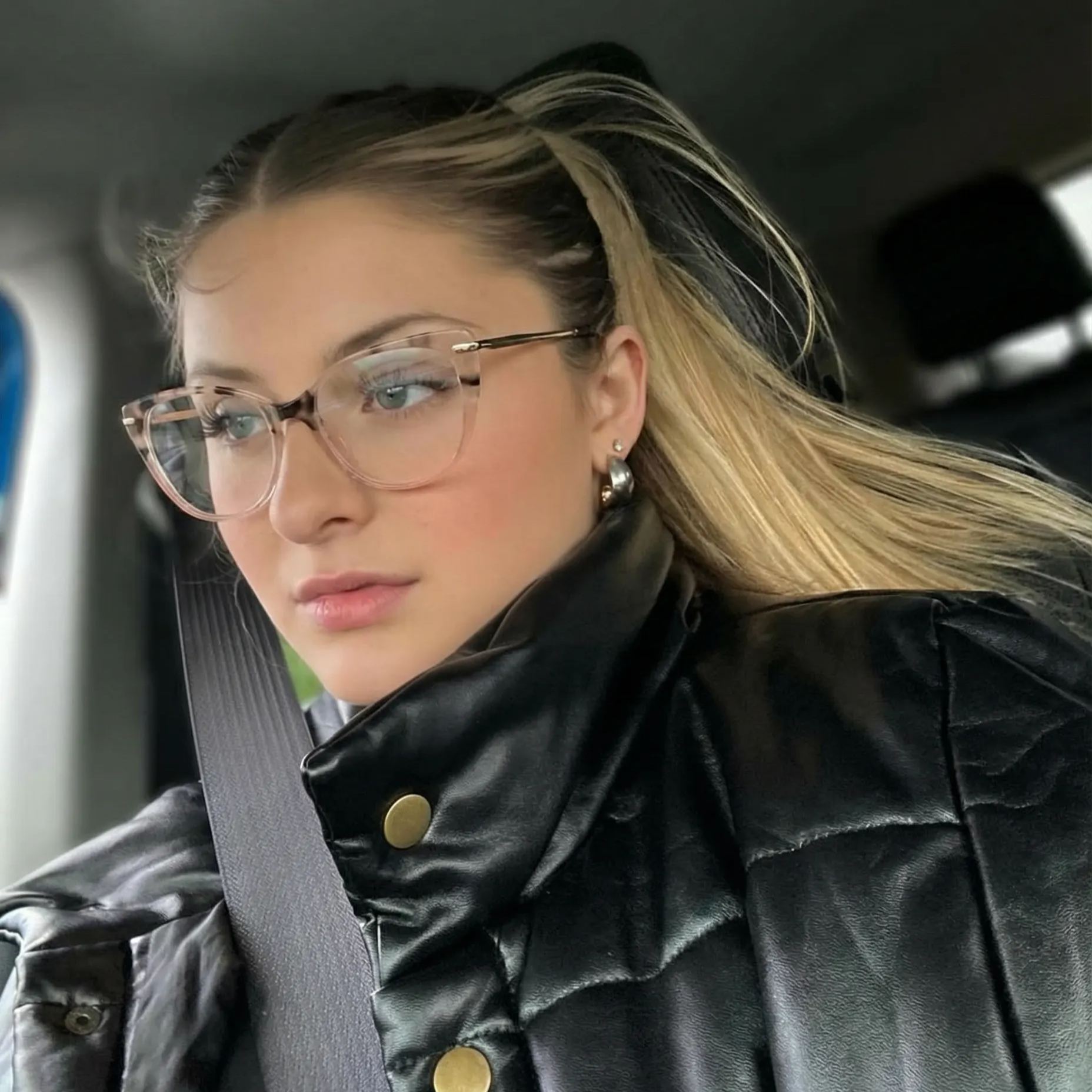 Cat-Eye Glasses #69-z507