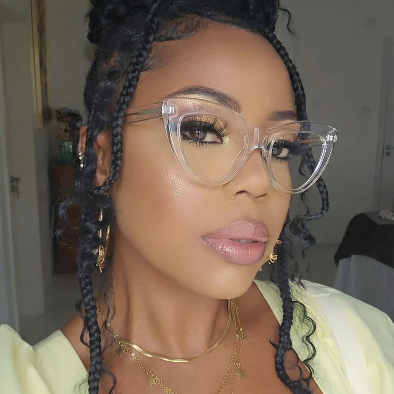 Cat-Eye Glasses #69-cat57