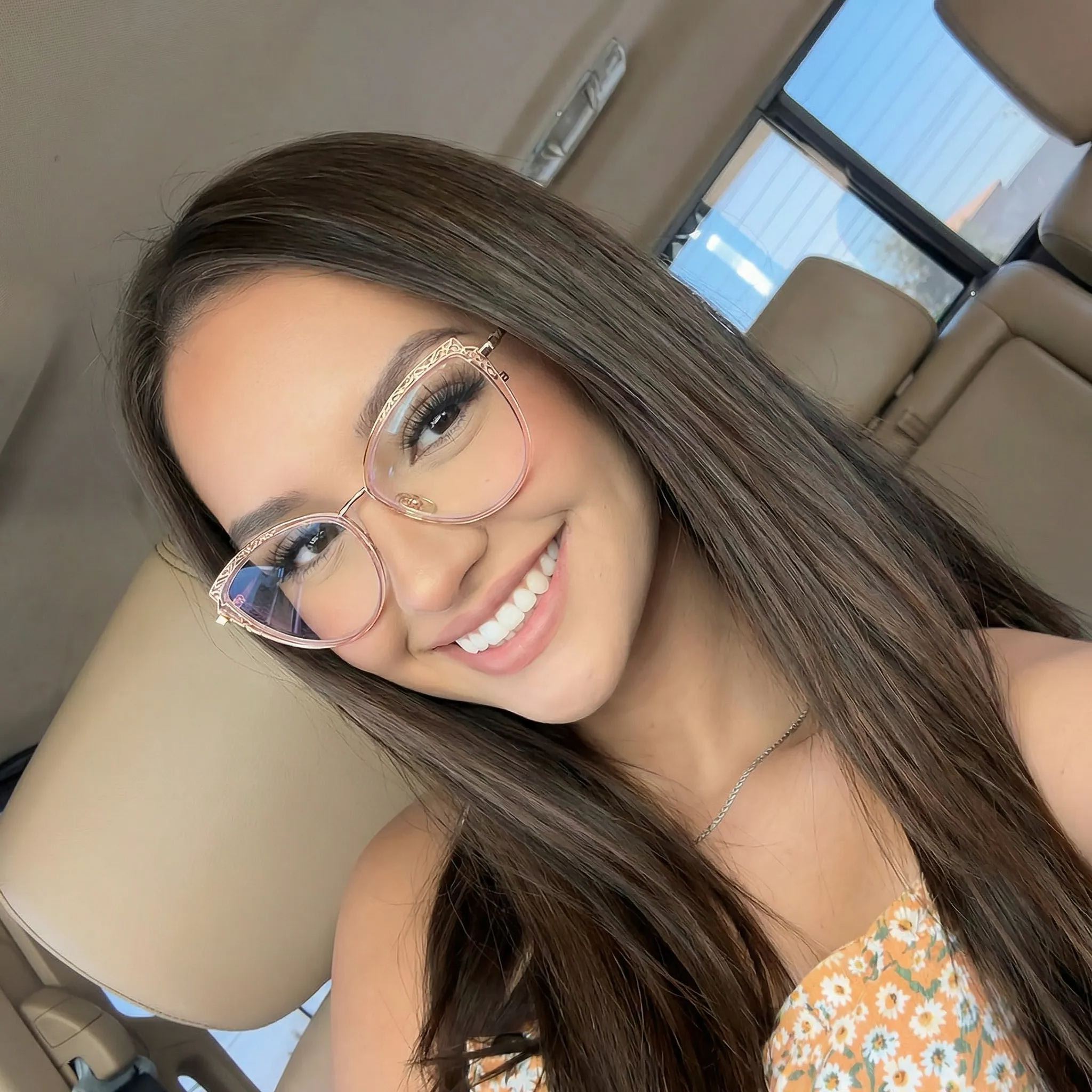 Cat-Eye Glasses #wr-87085