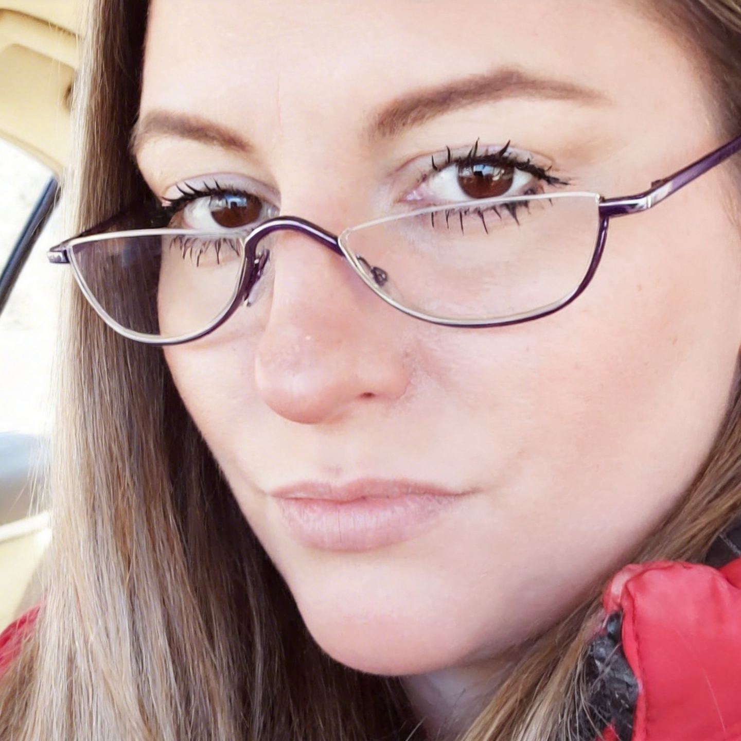 Half Rim Oval Glasses #xr-1219